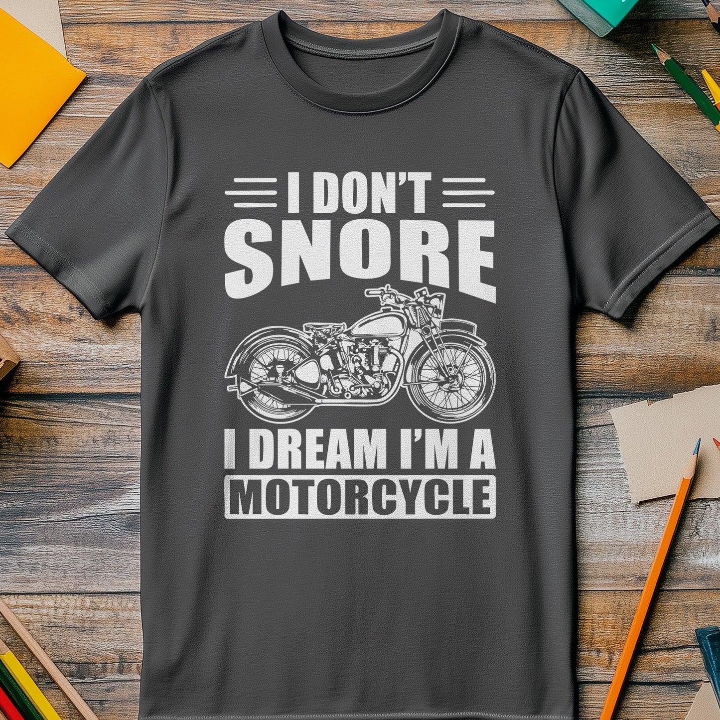 Motorcycle Snore 6 T-shirt