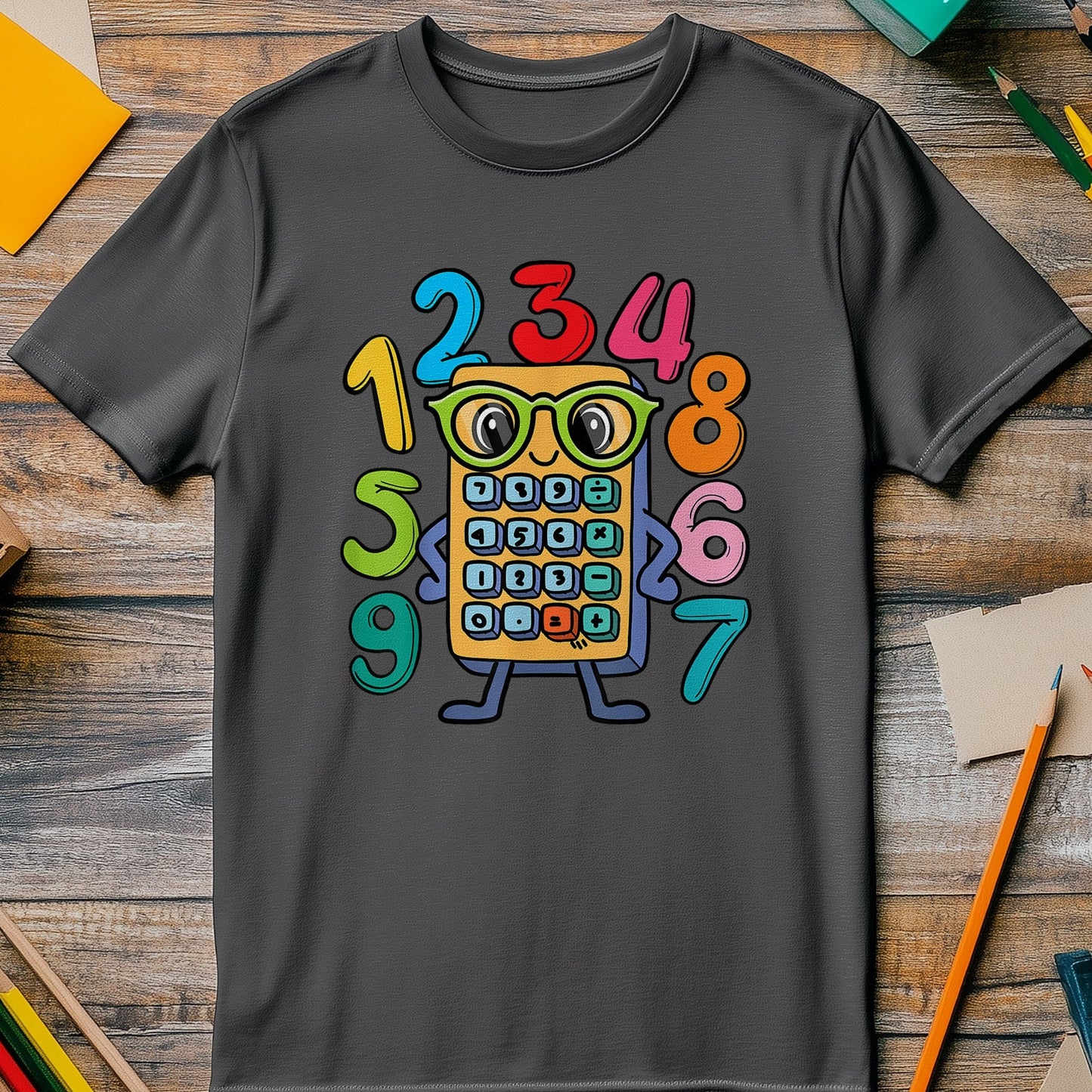 Calculator Costume Numbers Kids Tee