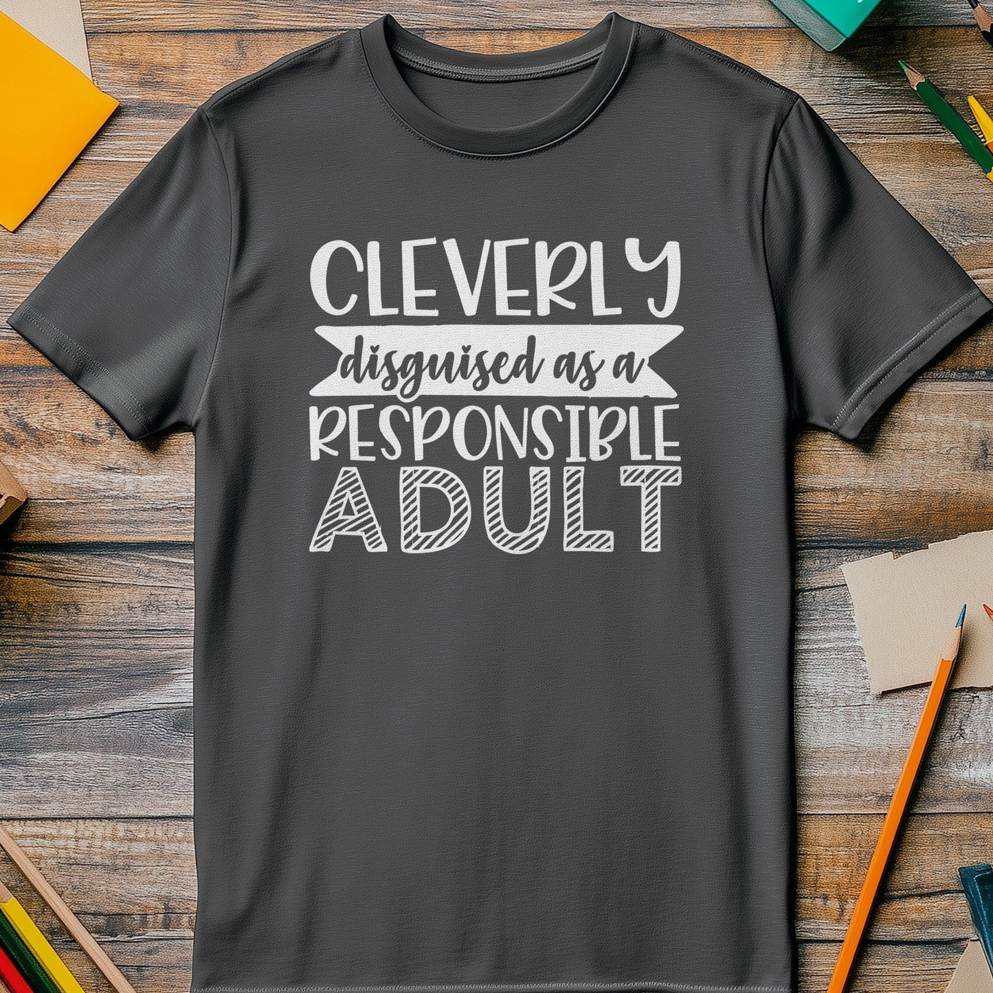 Responsible Adult Level 4 t-shirt
