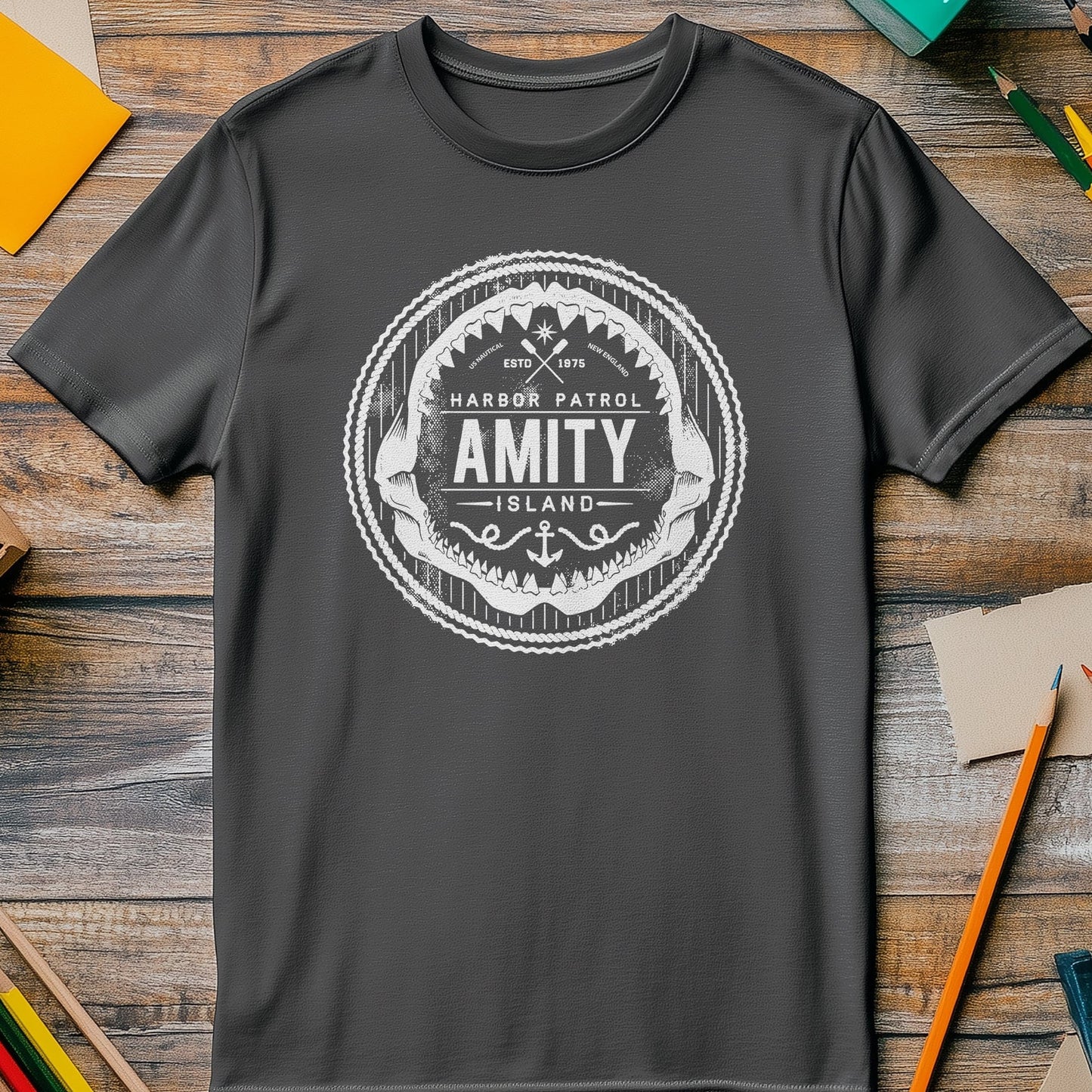 Amity Island Harbour Patrol T-Shirt