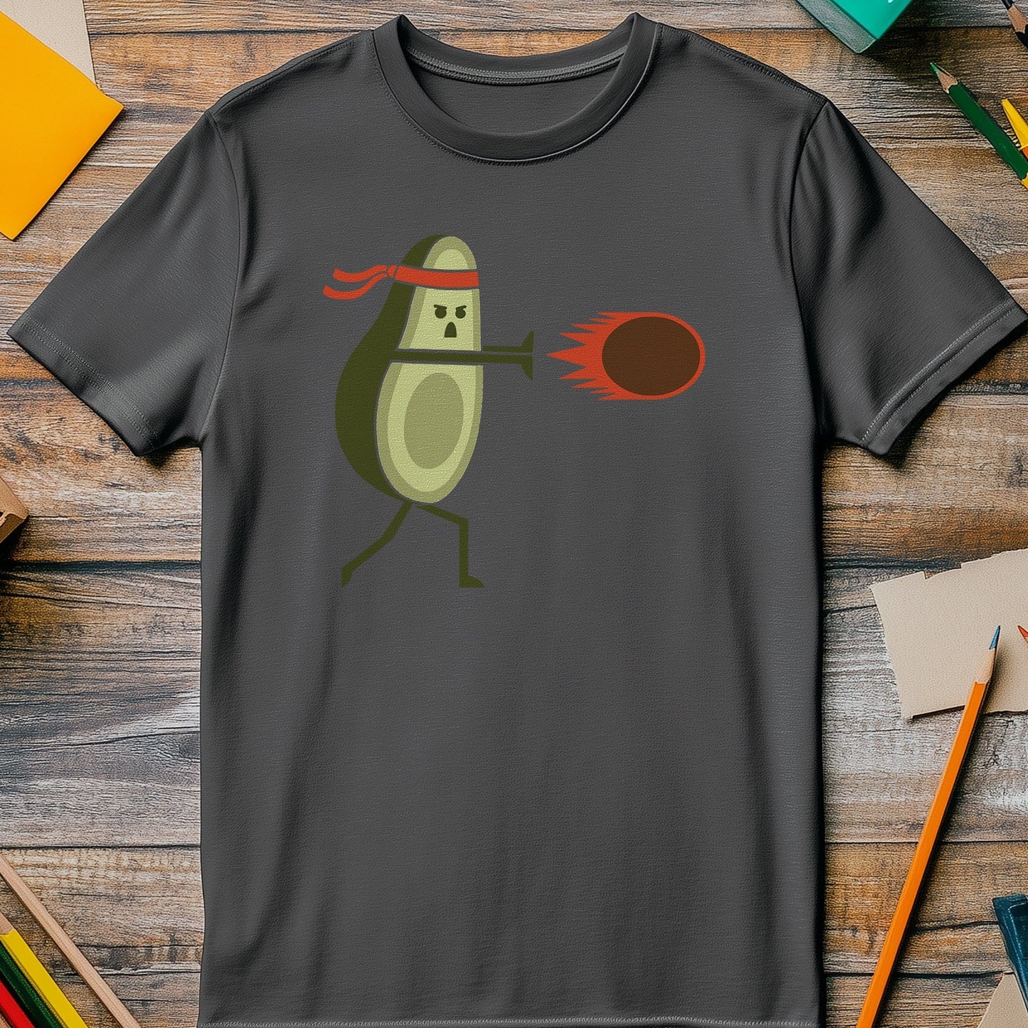 Avocadoken Ninja T-shirt - Slice
