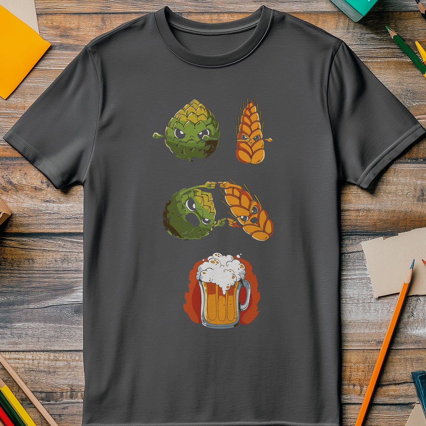 Beer Fusion T-shirt - Hoppy Humor