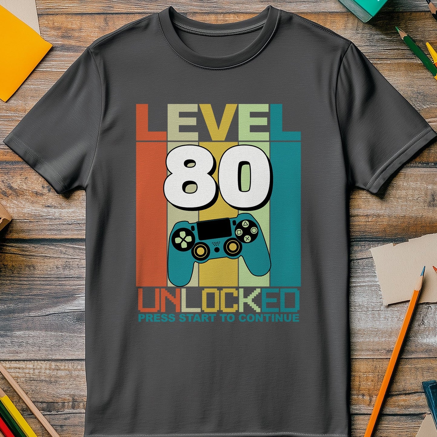Level Unlocked 80 T-shirt