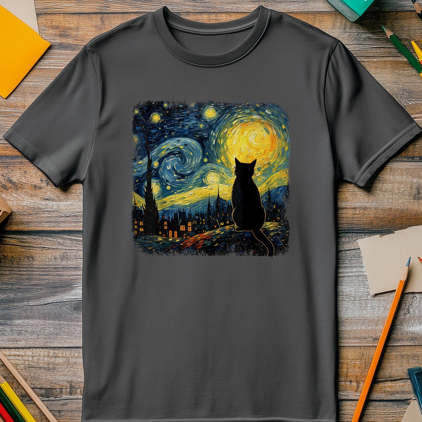 Starry Cat T-Shirt