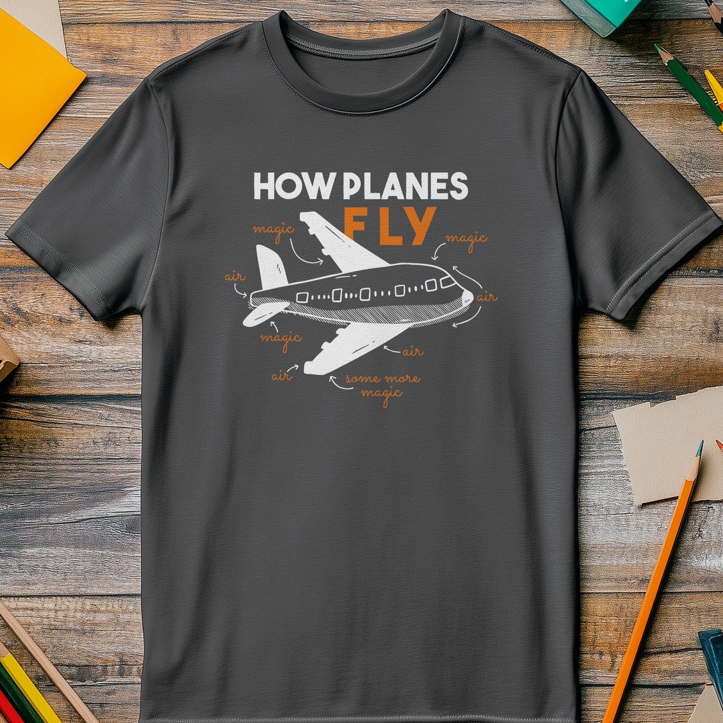 How Planes Fly 3 T-Shirt