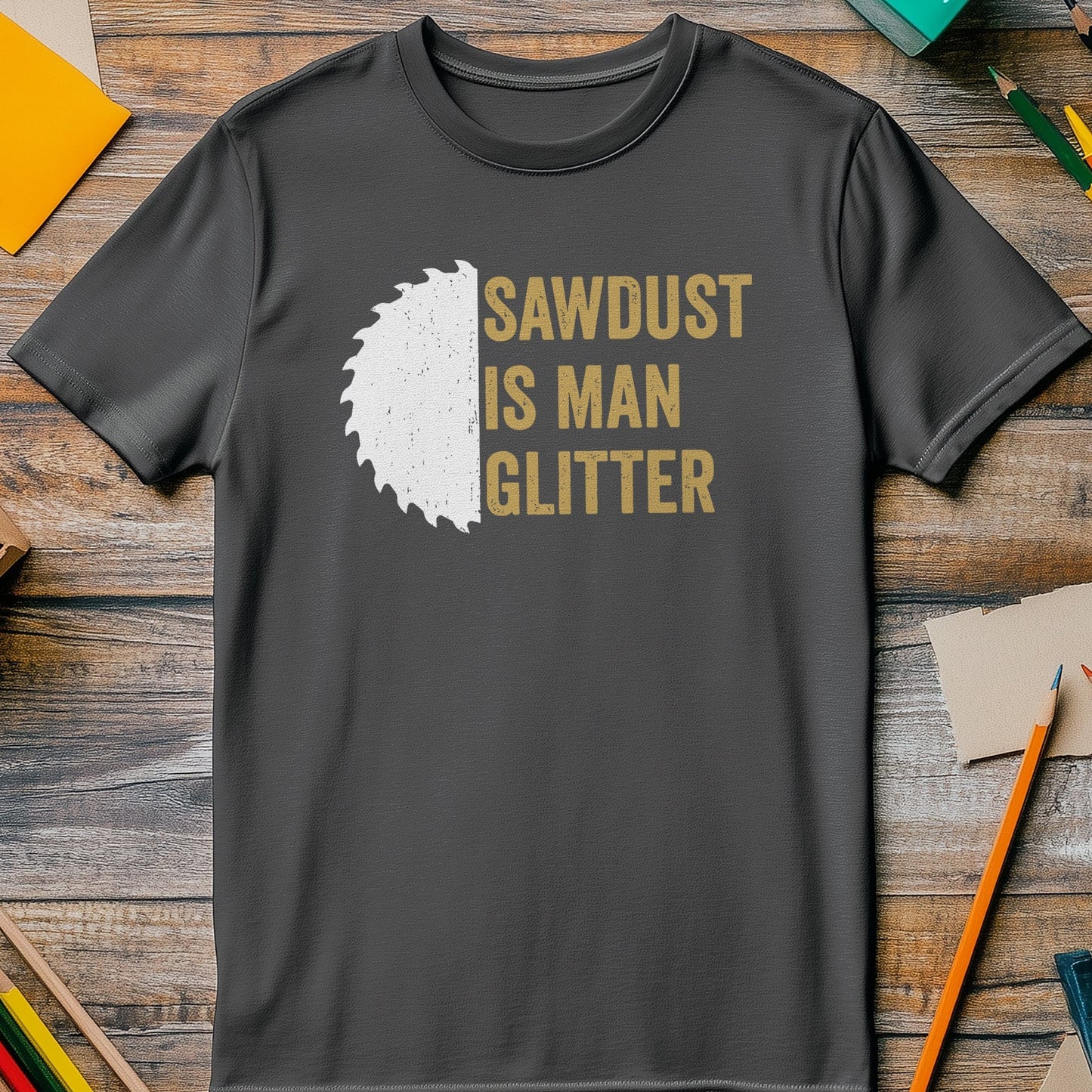 Sawdust Man Glitter T-shirt