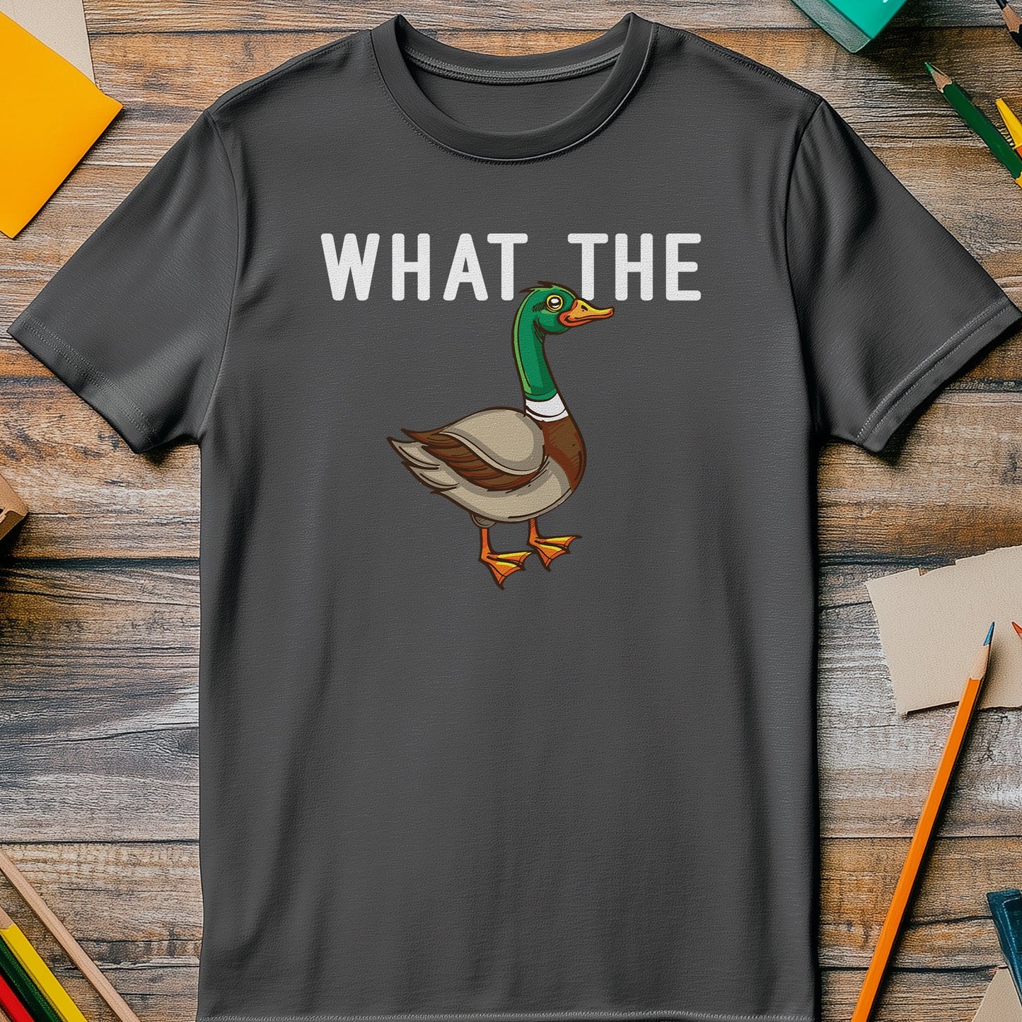 What-the-Duck T-shirt - Quirky and