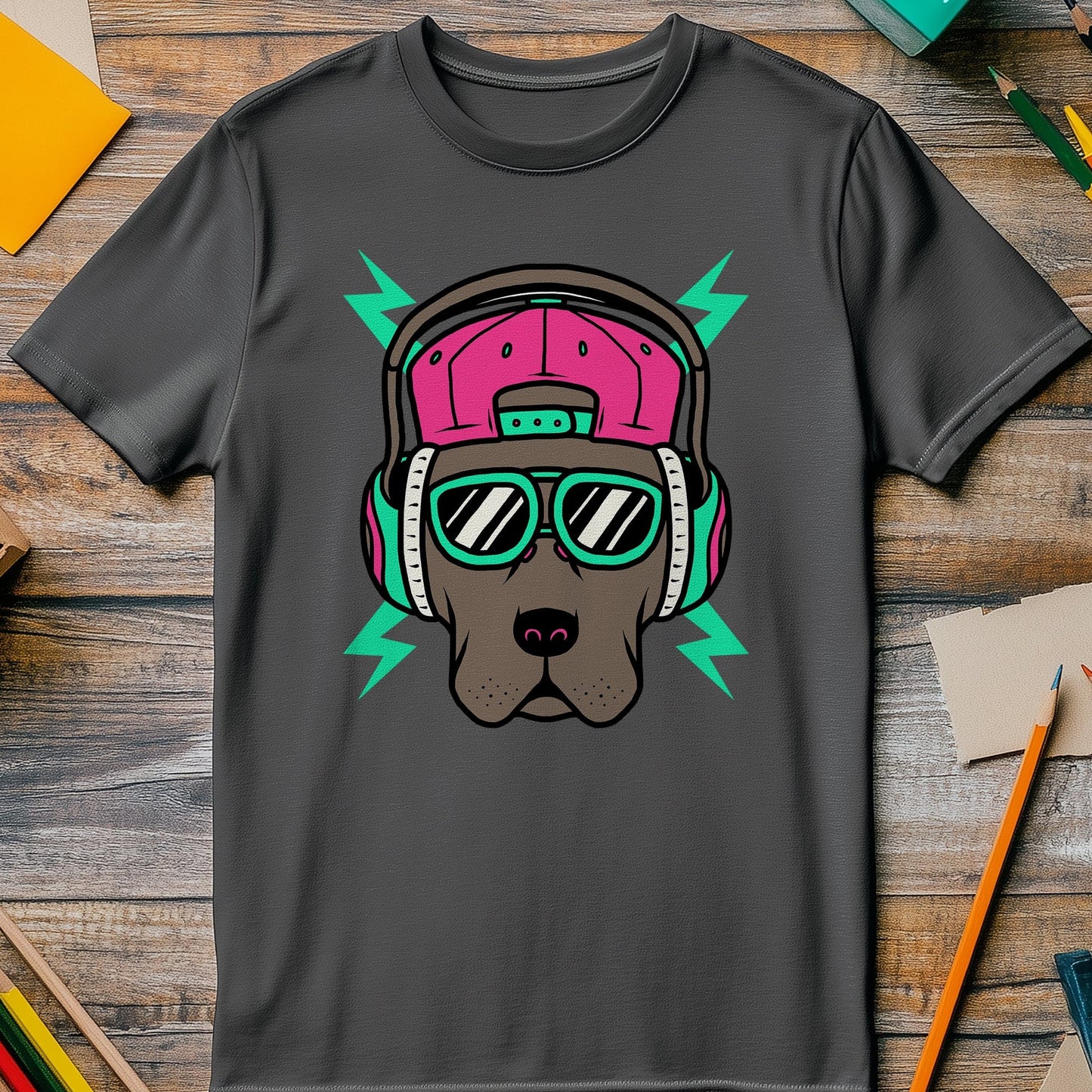 Cool Dog T-Shirt - Rockin' Pup Vibes!