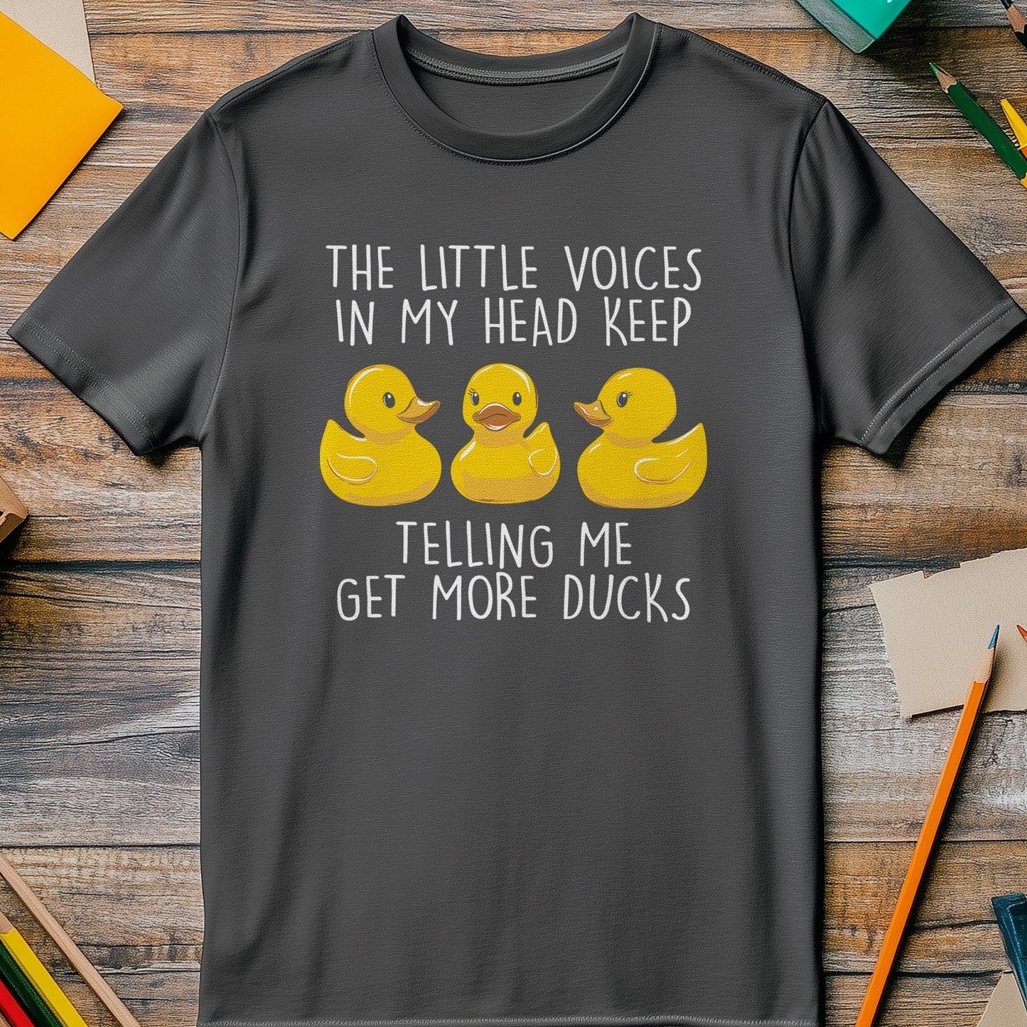 Get More Ducks 4 T-Shirt - Quirky and