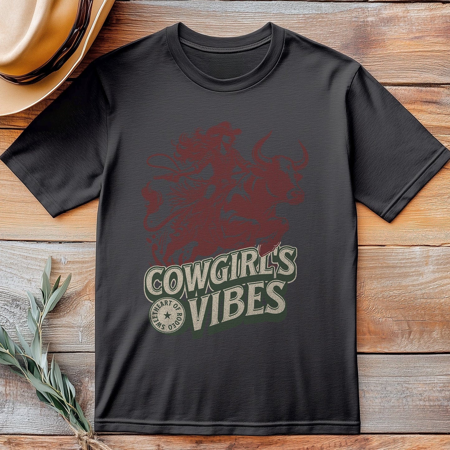 Cowgirl's Vibes T-Shirt - Saddle Up