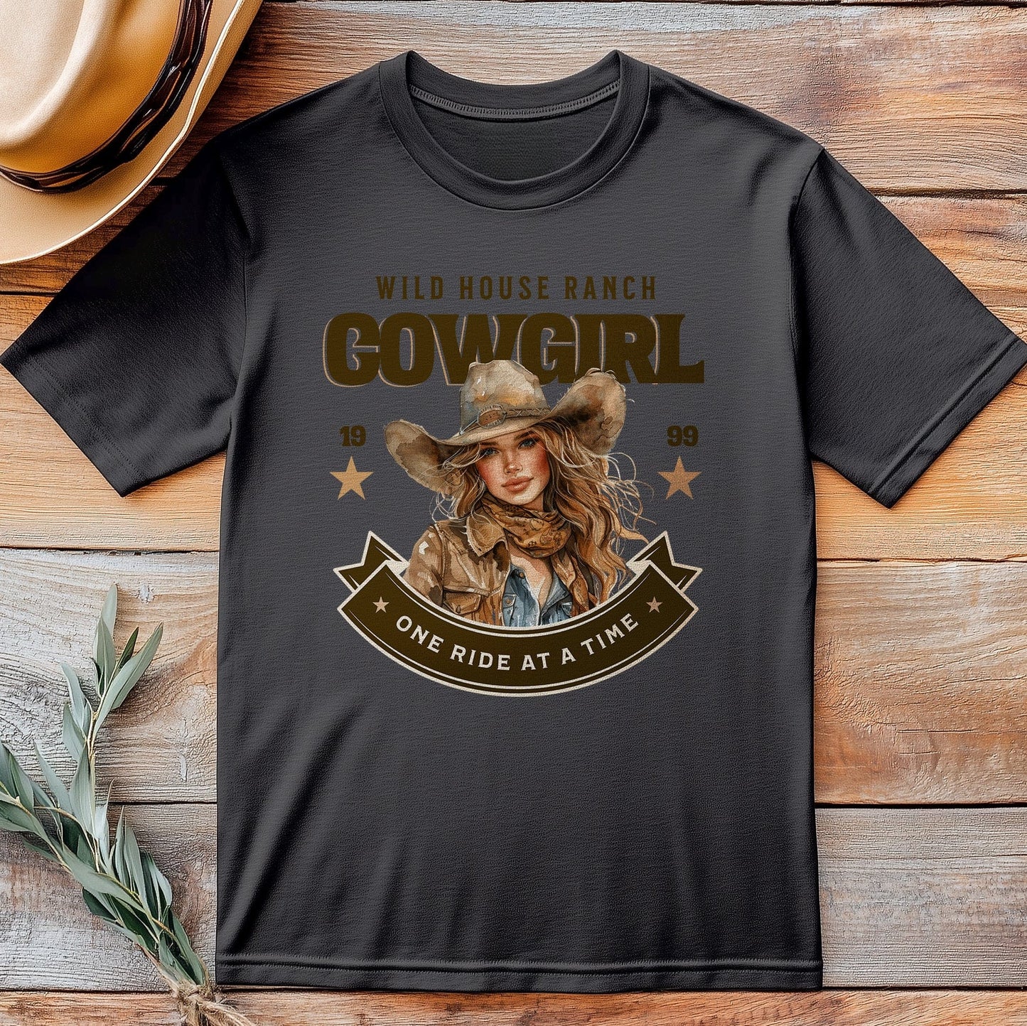 Cowgirl Wild House Ranch T-shirt