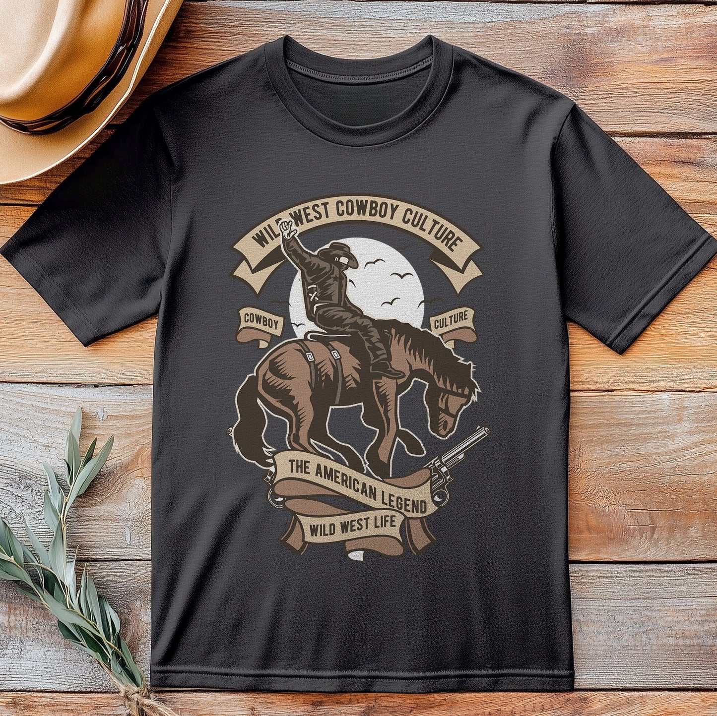 Wild West Cowboy Culture T-shirt -