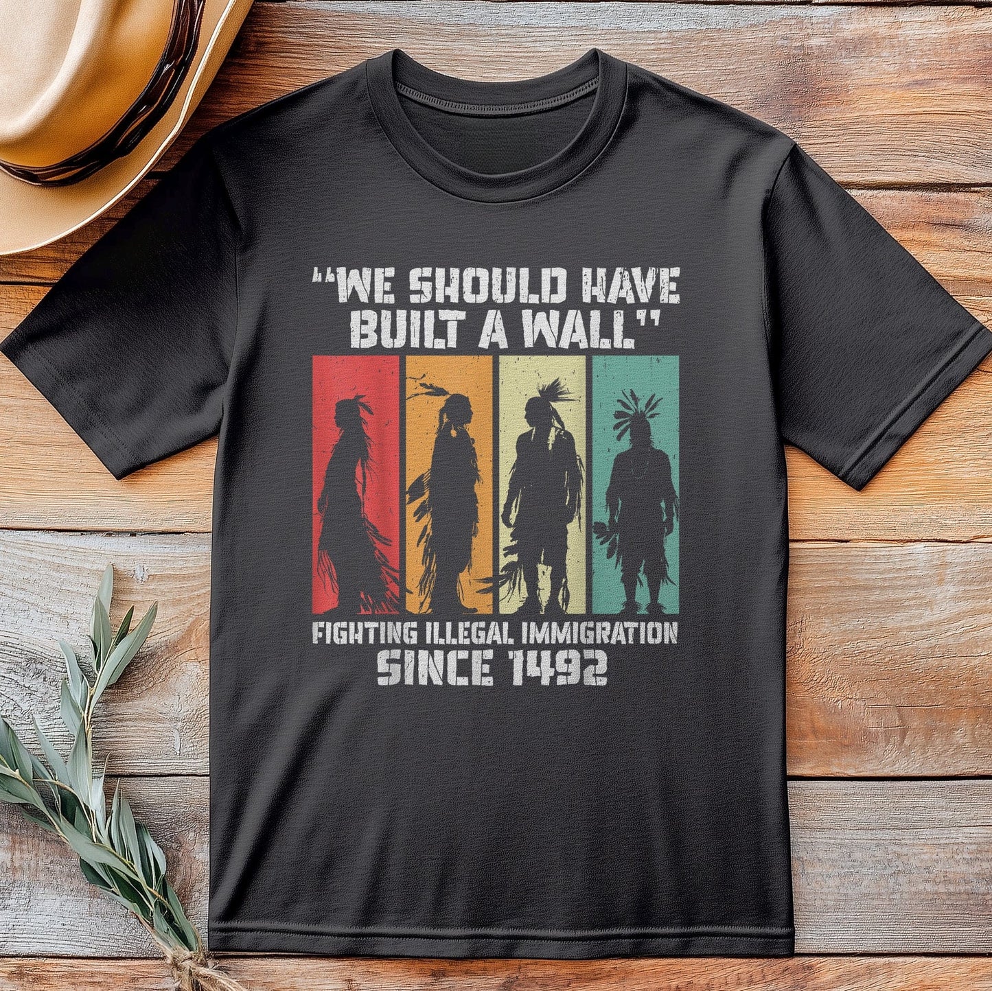 Should Build a Wall Funny T-Shirt