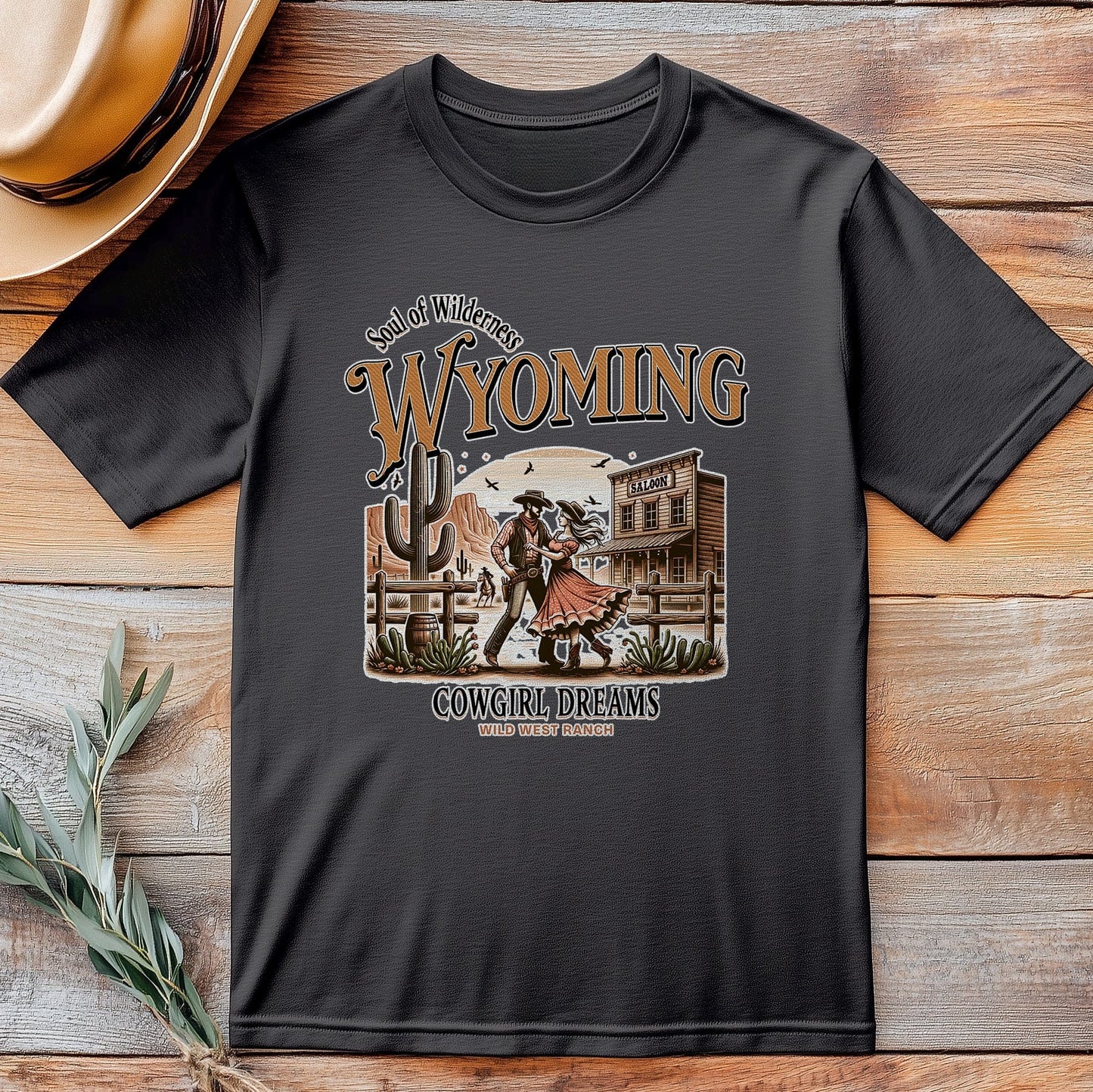 Wyoming Cowboy T-shirt