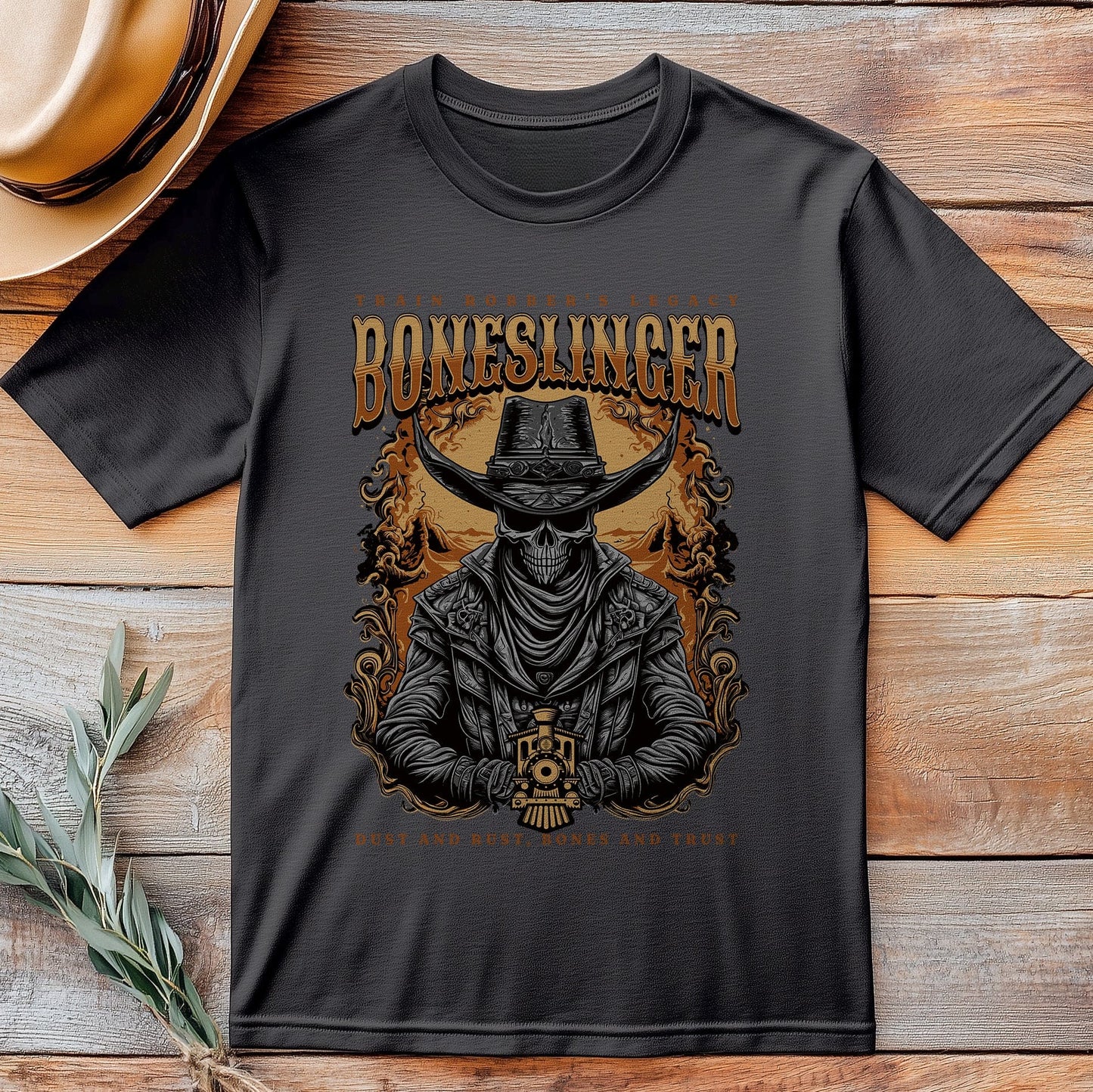 Boneslinger Cowboy T-Shirt