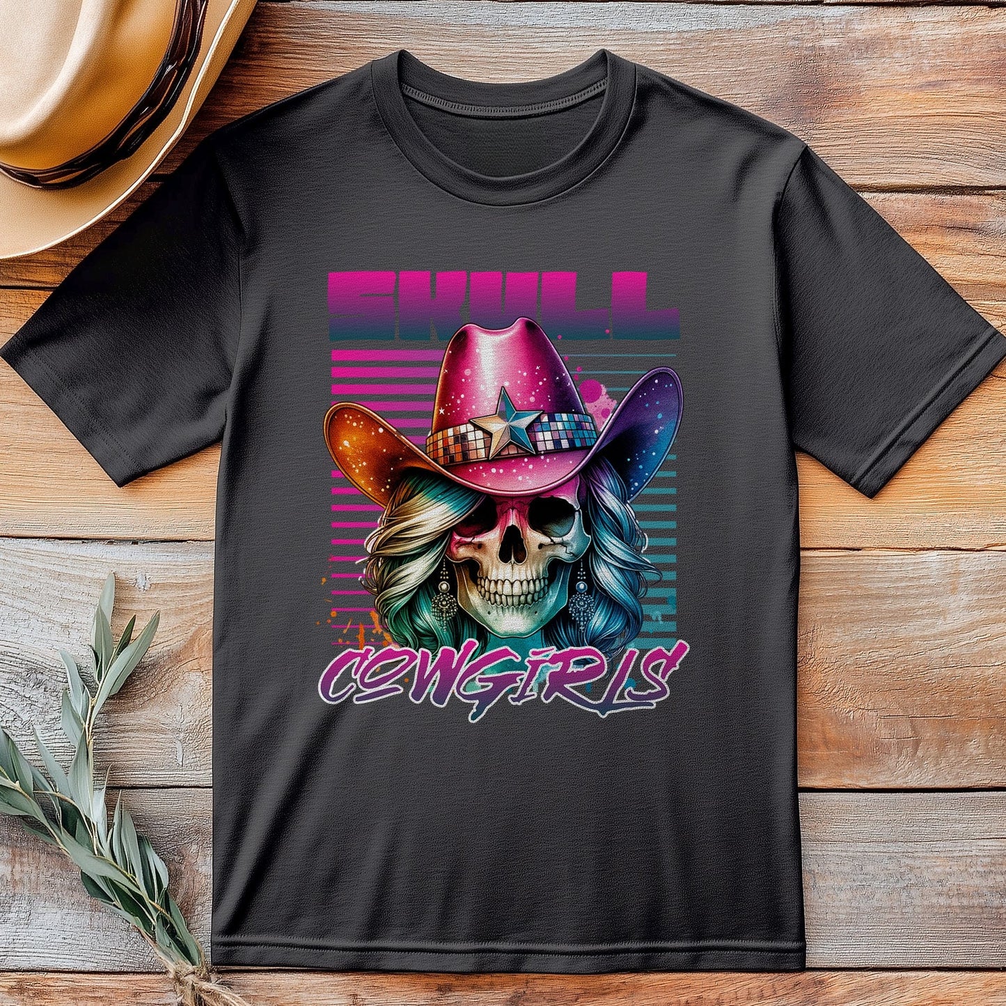 Skull Cowgirls t-shirt