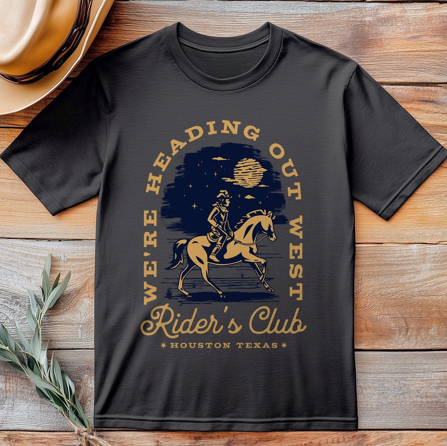 Rider's Club Retro Western T-Shirt -