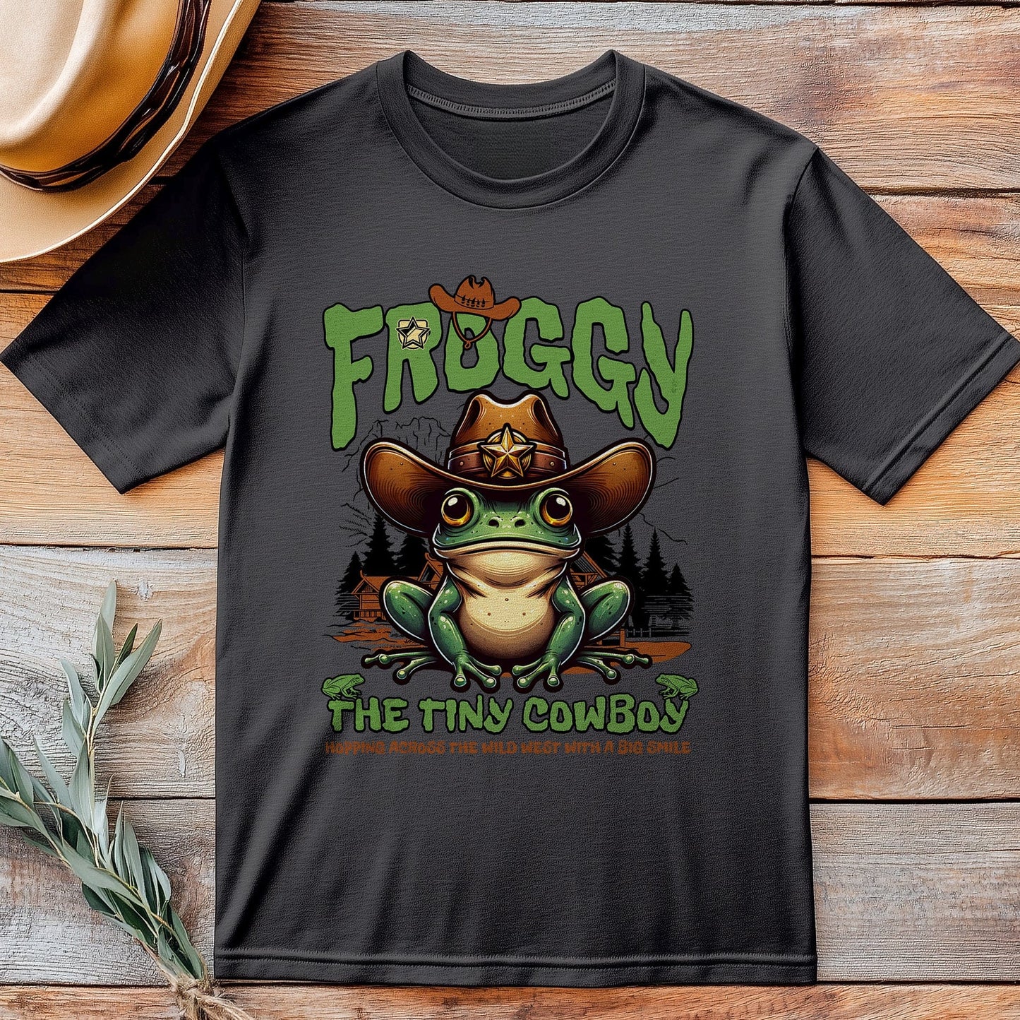 Froggy Sheriff T-Shirt - Hop into the