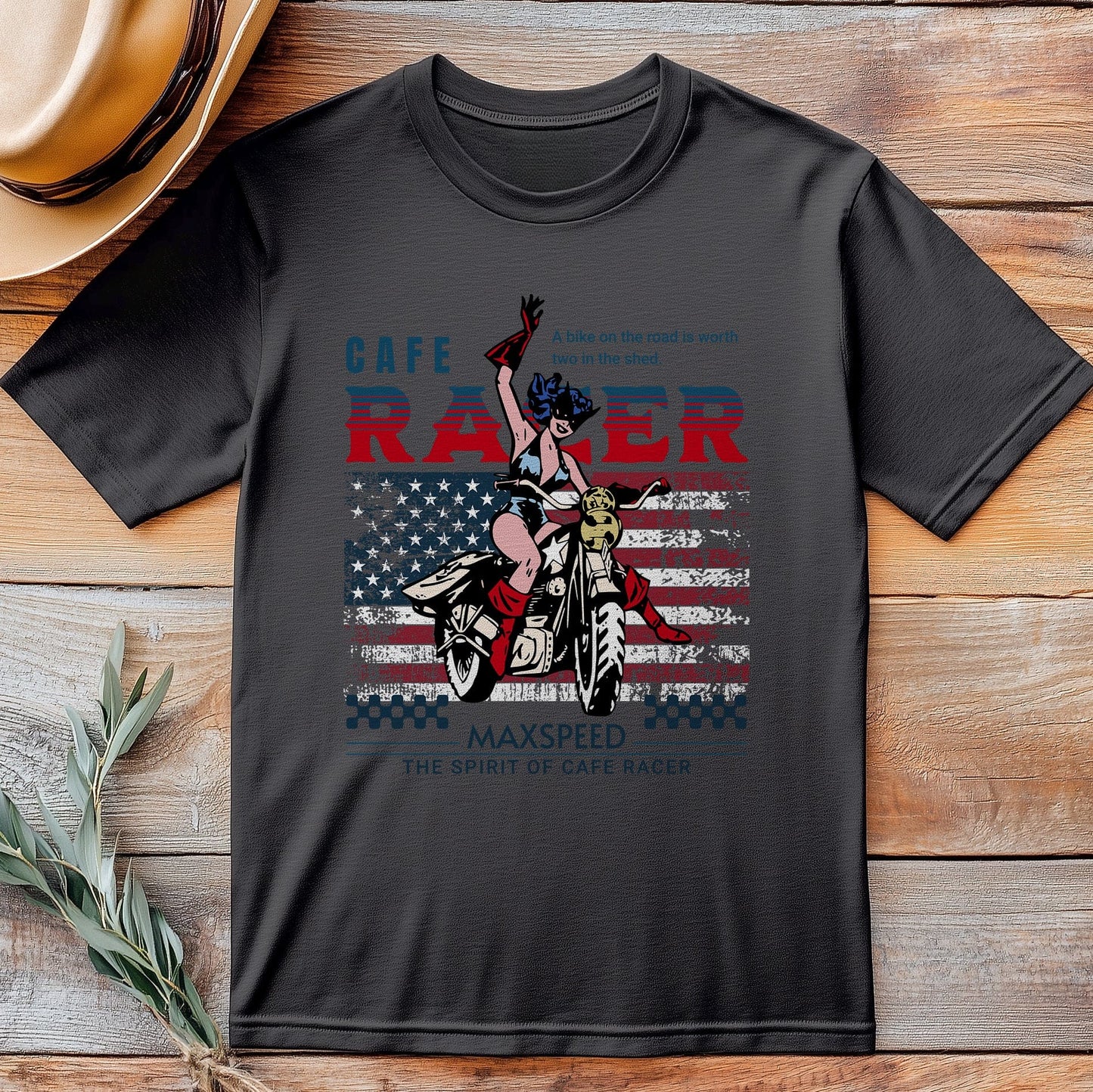 Cafe Racer Cowboy T-Shirt