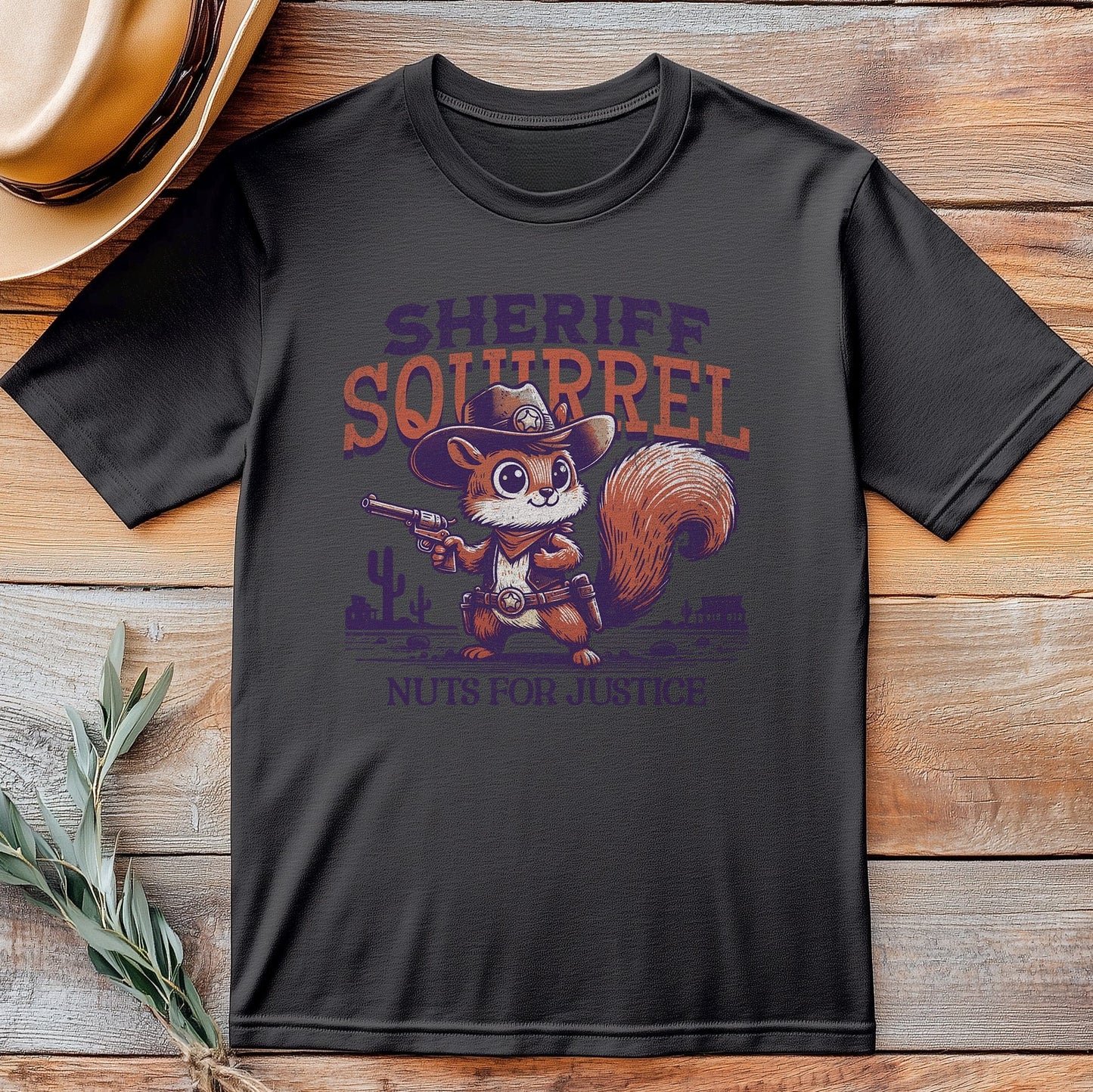 Sheriff Squirrel T-shirt