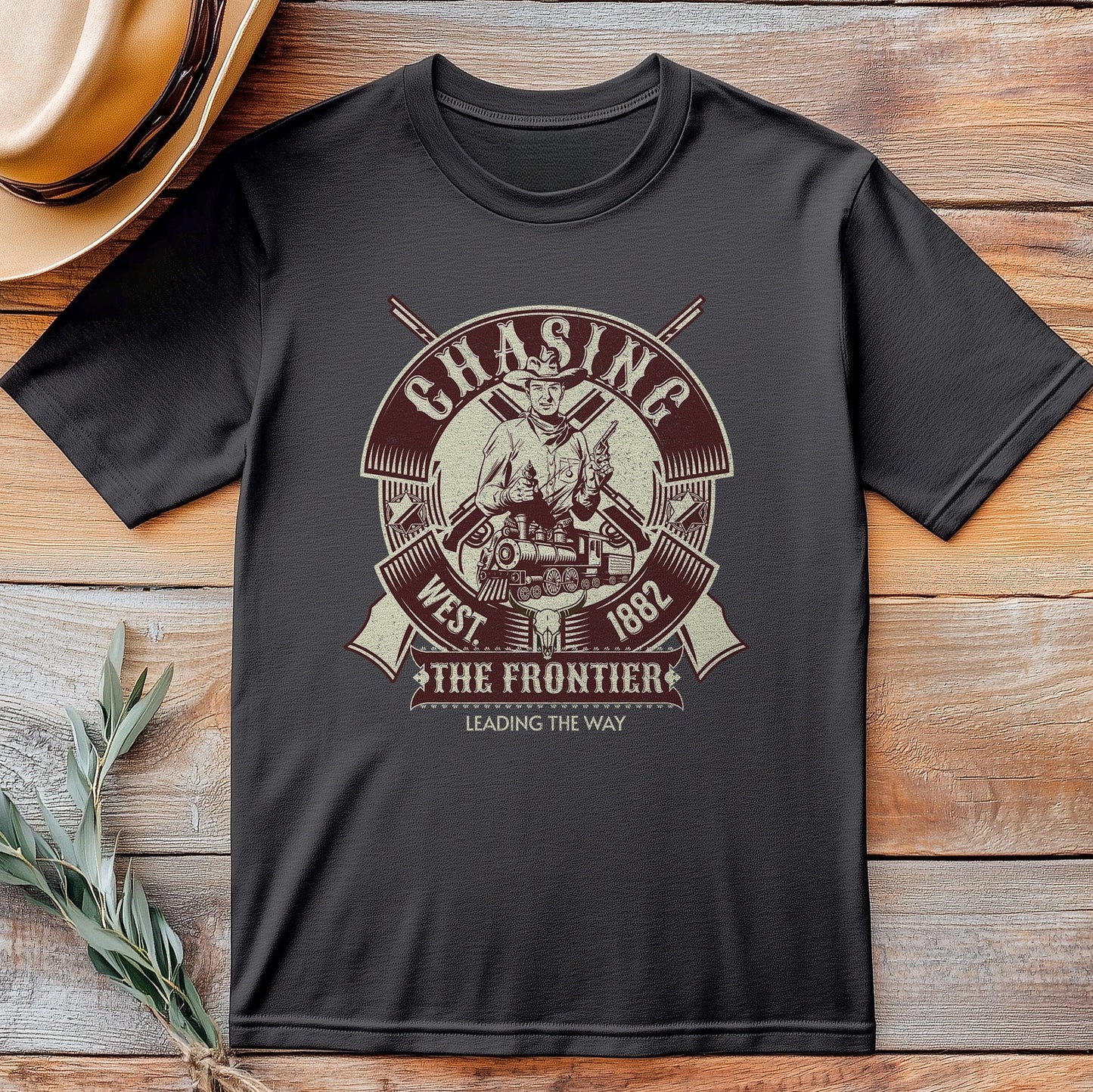 Chasing the Frontier Cowboy T-Shirt