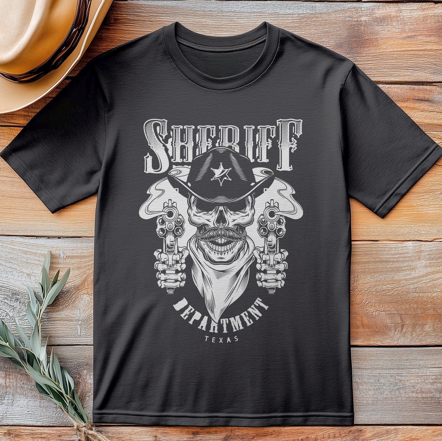 Cowboy Sheriff Department T-Shirt -