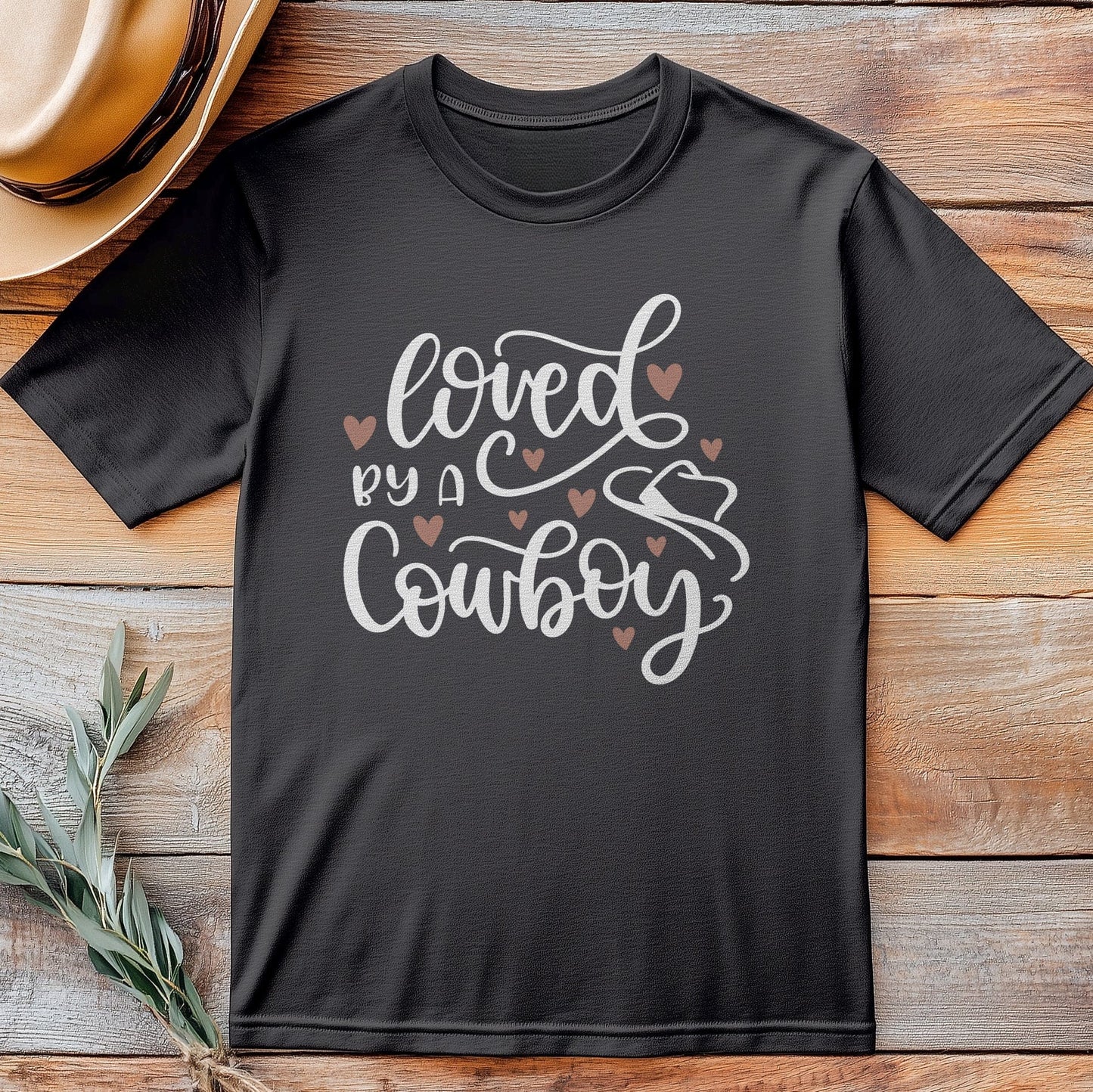 Loved by a Cowboy T-Shirt