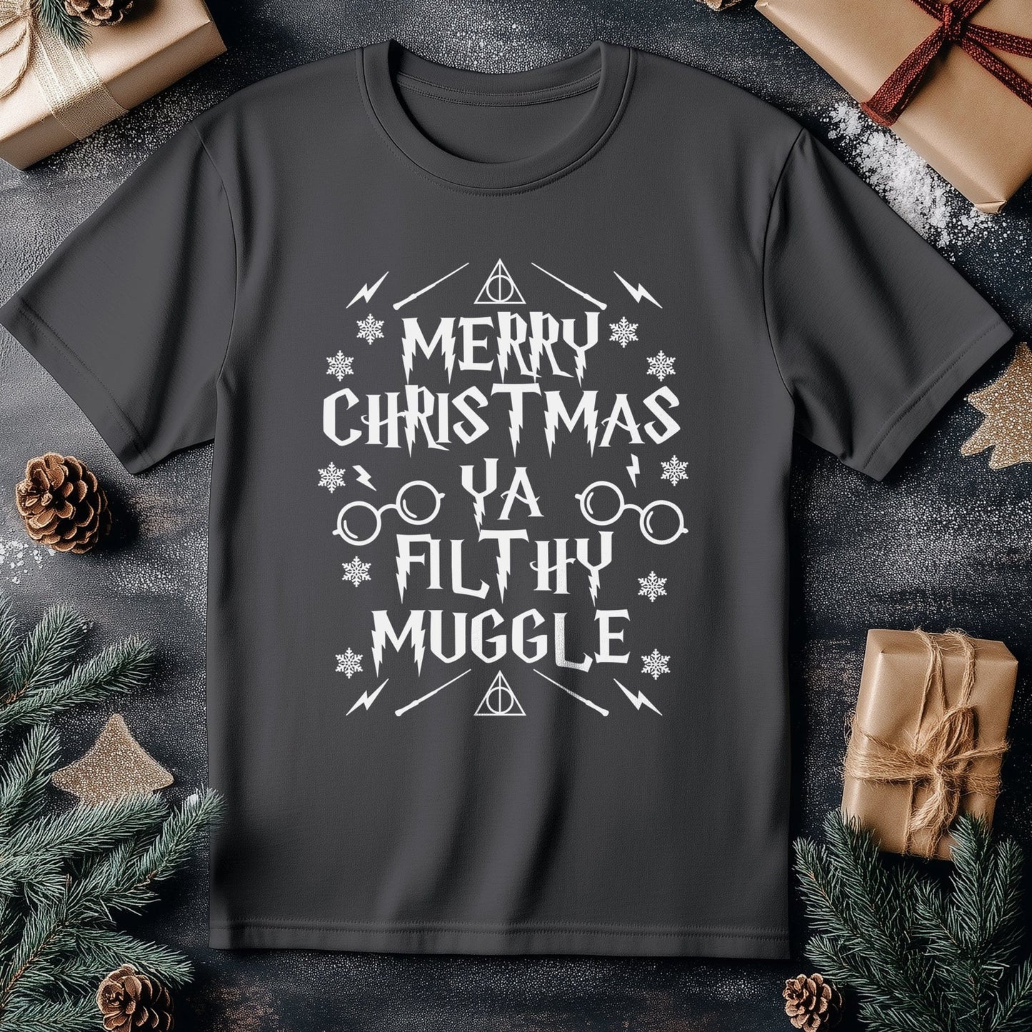 Filthy Muggle T-Shirt - Funny Wizard