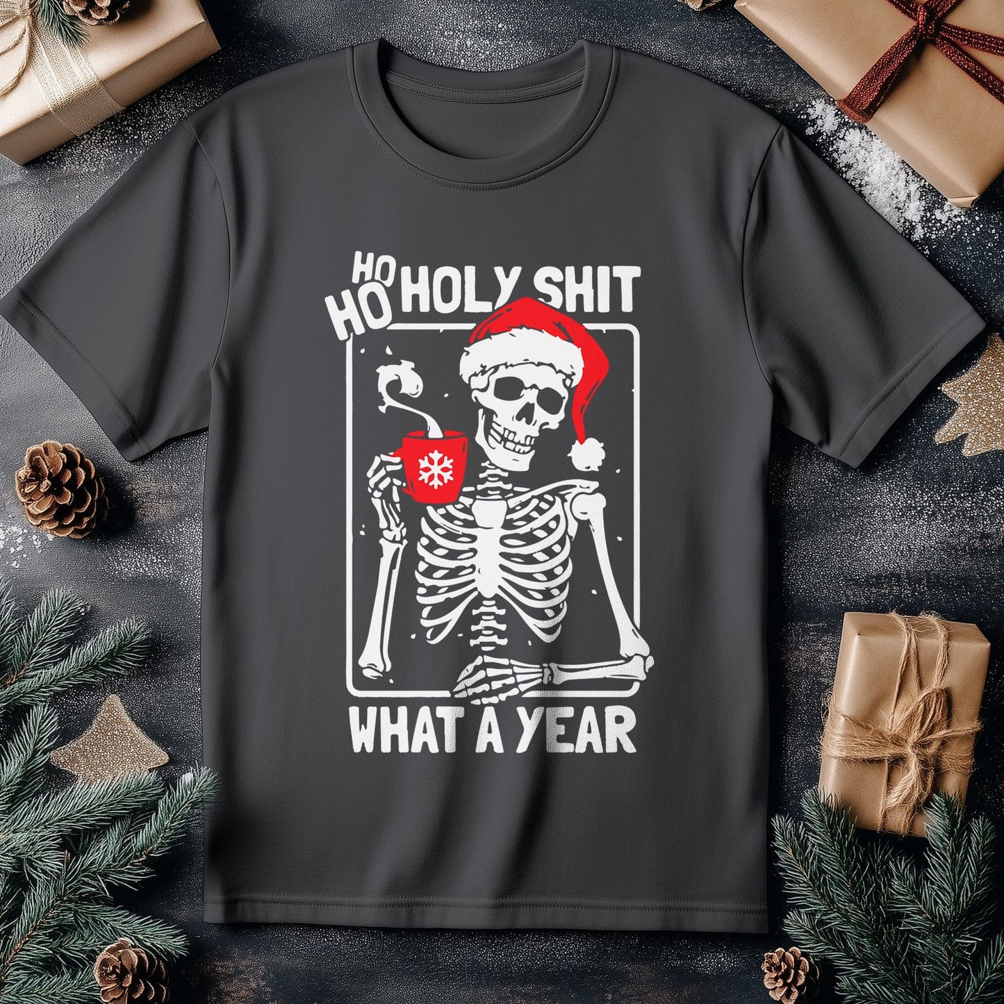 Ho Ho What a Year T-shirt -
