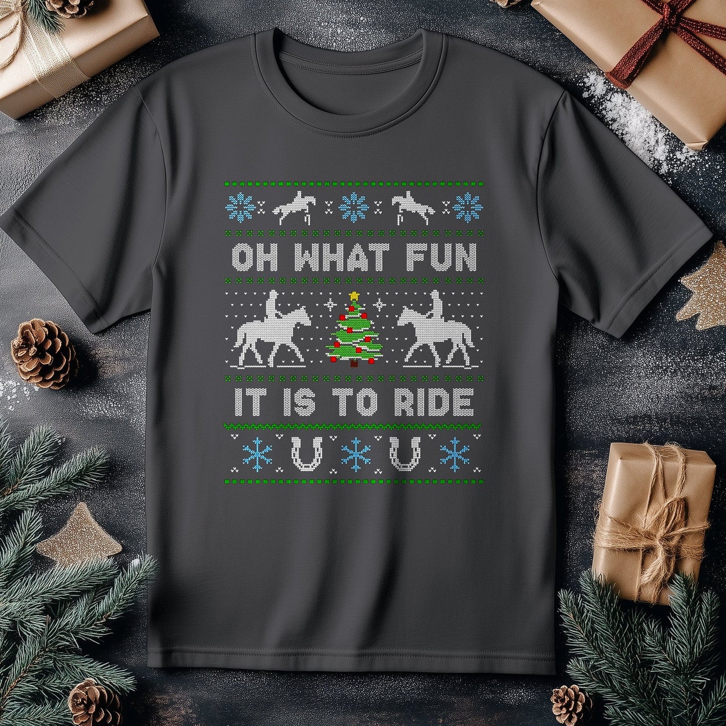 Horse Riding Oh What Fun T-Shirt -