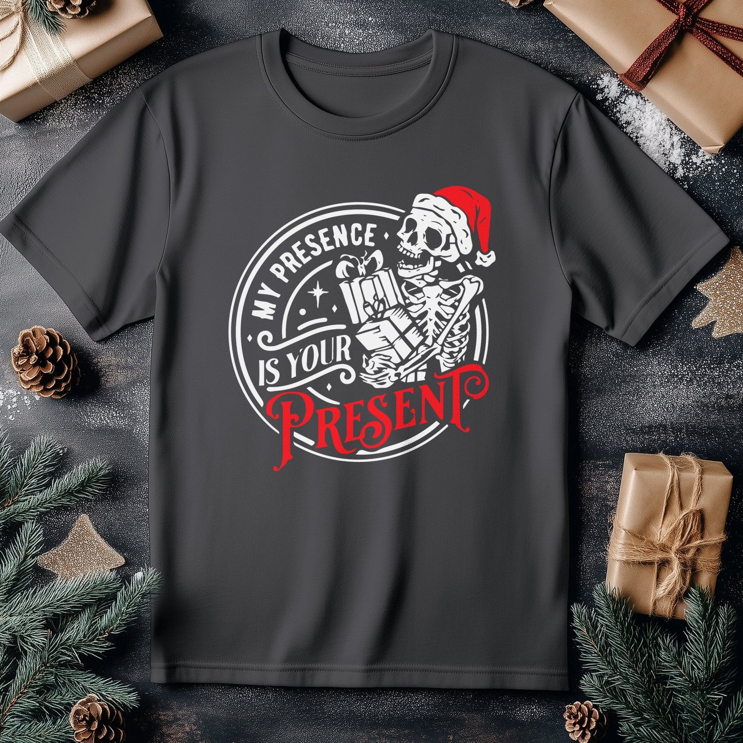 Presence Present T-Shirt - Ho Ho