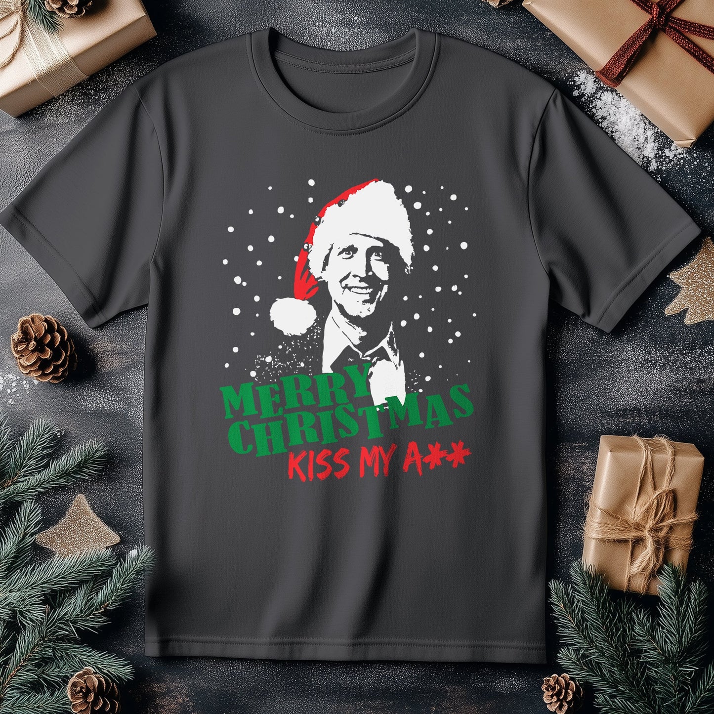 Merry Kiss My Ass Griswold T-Shirt -