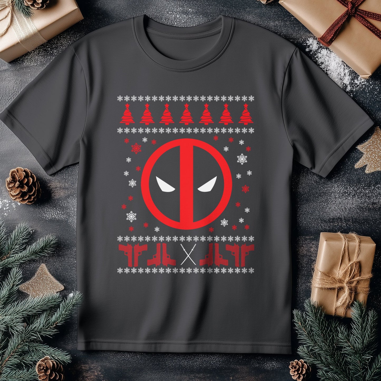 Merc Christmas T-shirt - Deadpool's