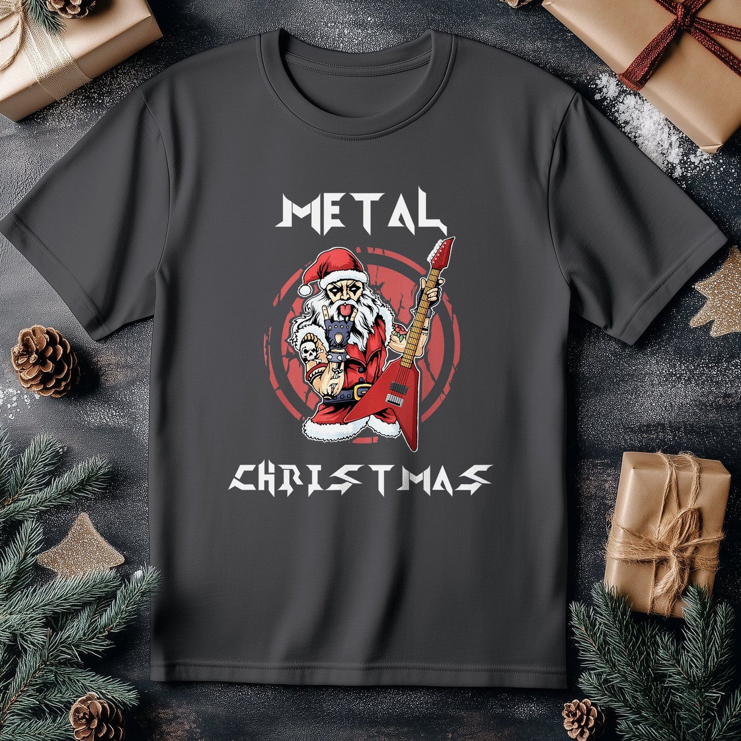 Heavy Metal Christmas T-shirt -