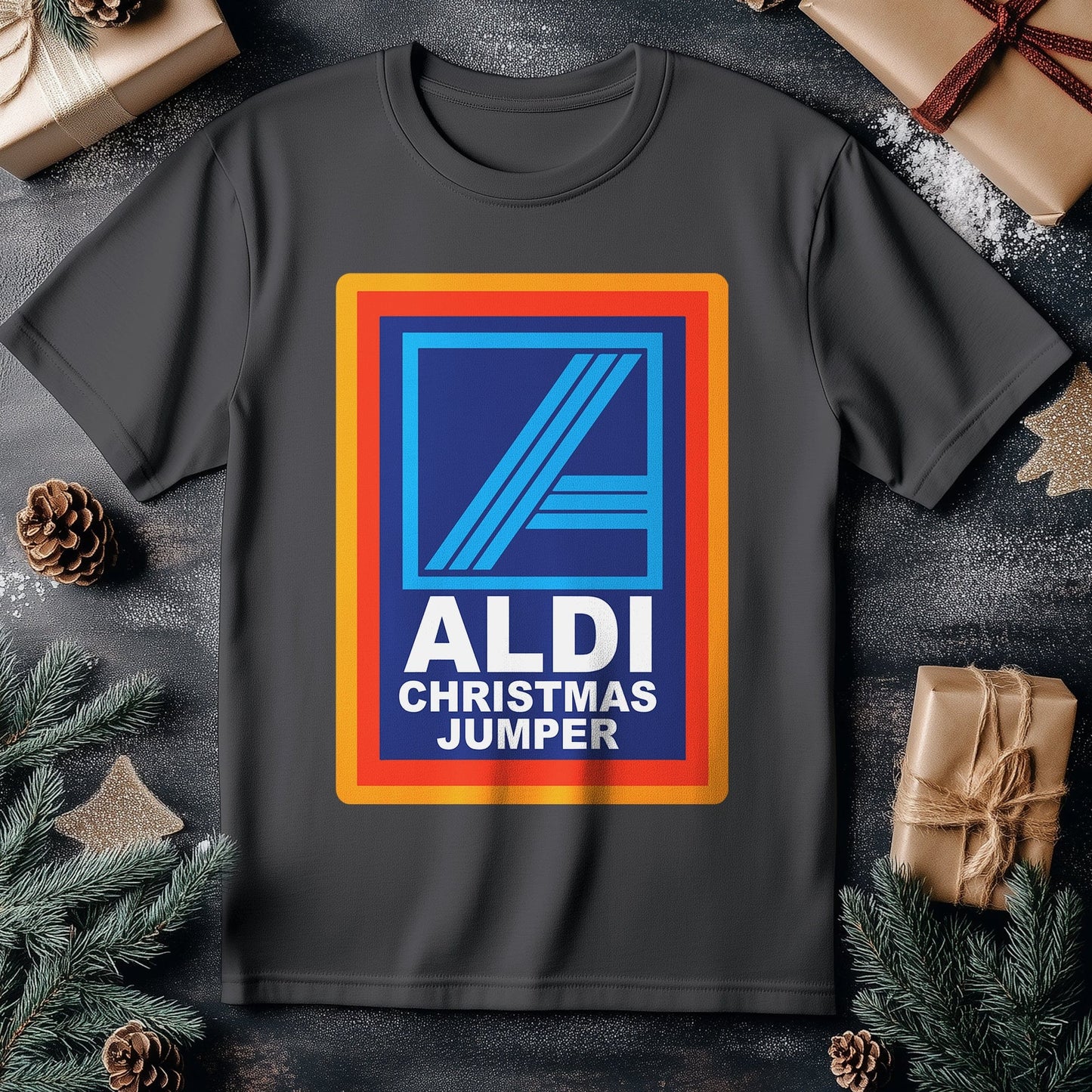 Aldi Christmas Jumper T-Shirt