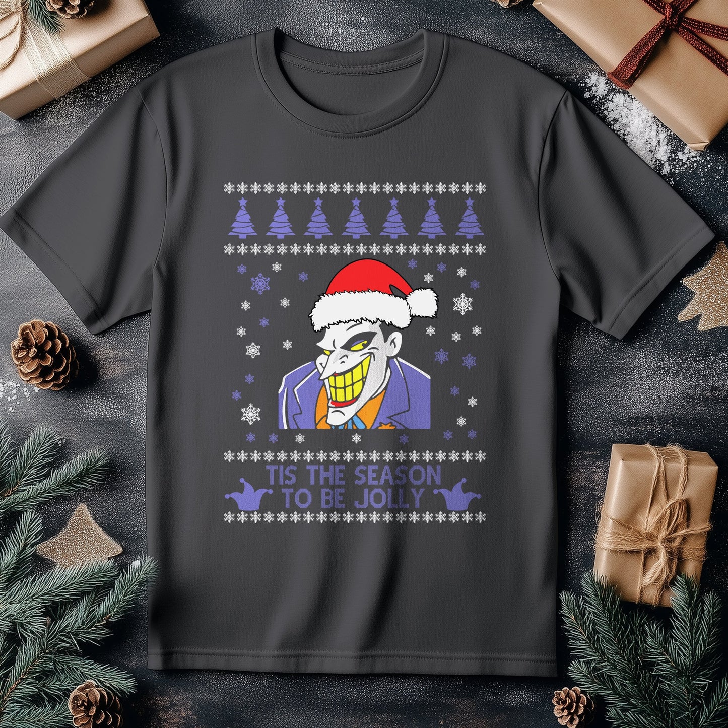 Joker Christmas Jumper T-shirt - Ho