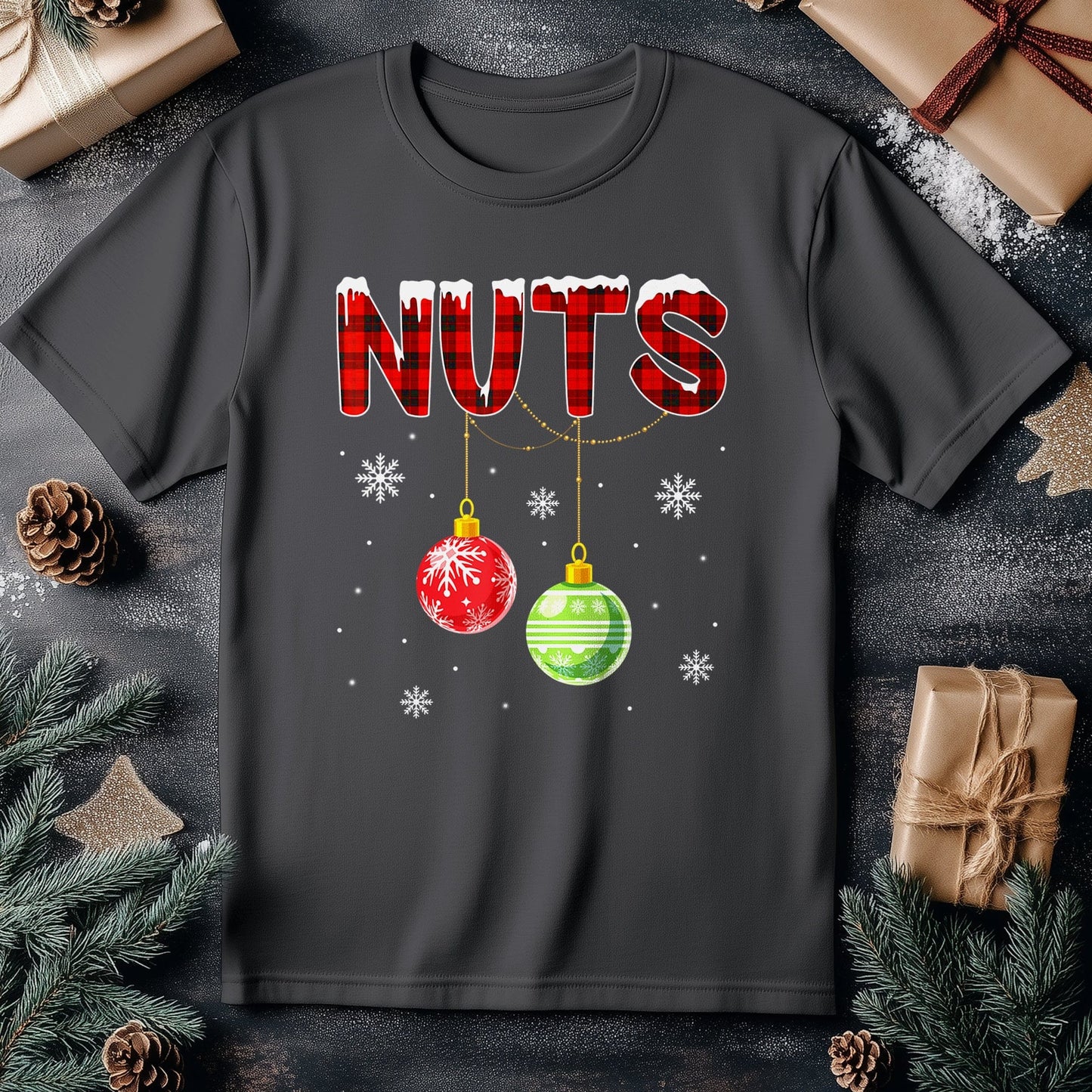 Chestnuts Matching Christmas T-shirt