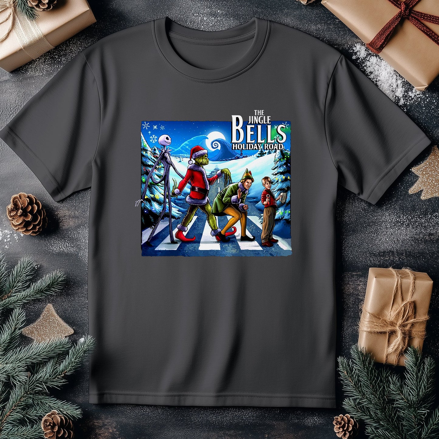 Jingle Bell Road T-Shirt - Rock 'n'