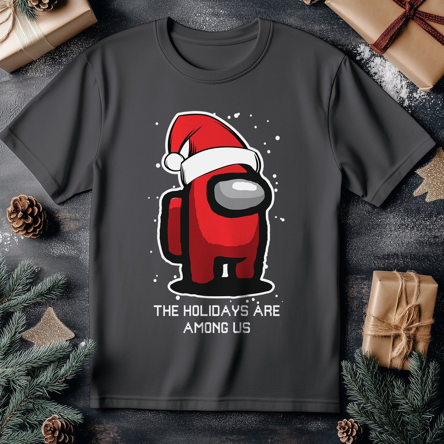 Among Us Christmas T-Shirt - Santa