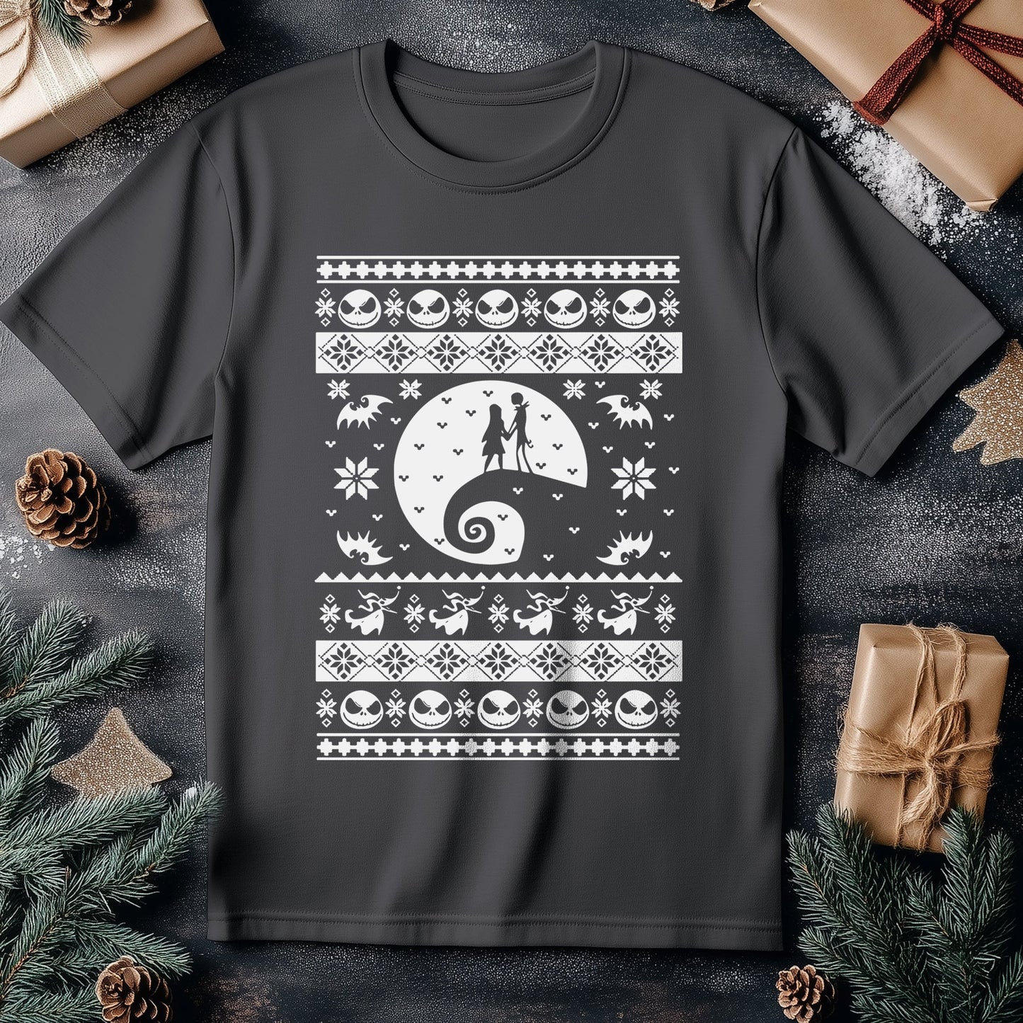 Jack & Sally Christmas T-shirt -