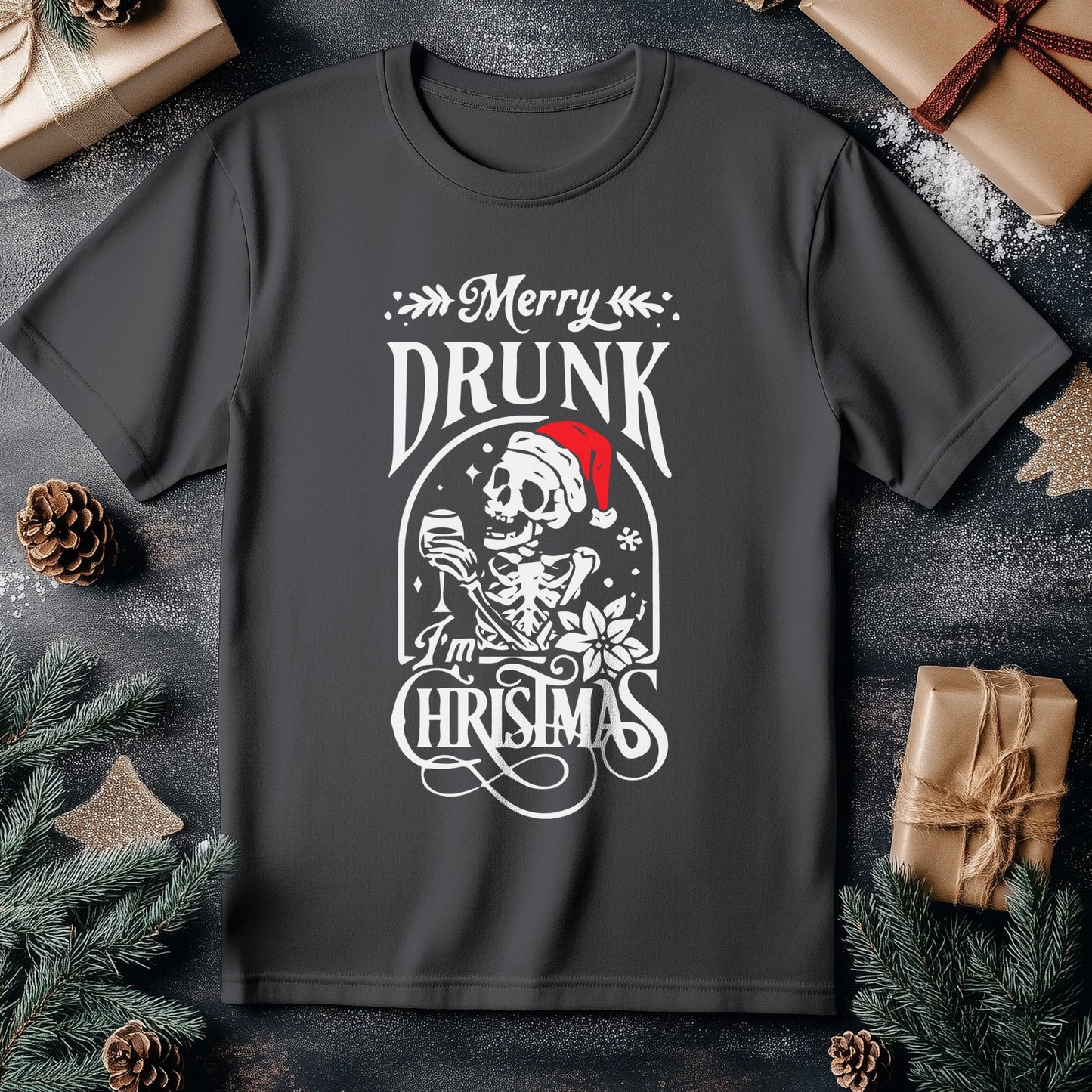 Merry Drunk Christmas T-Shirt -