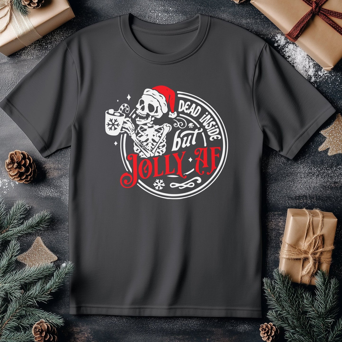 Dead Jolly AF T-shirt - Spookily