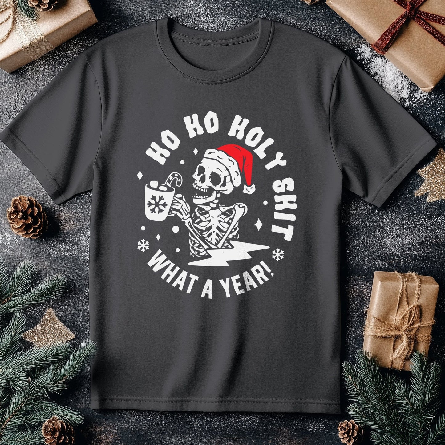 Ho Ho Holy Sh*t T-Shirt - Hilarious