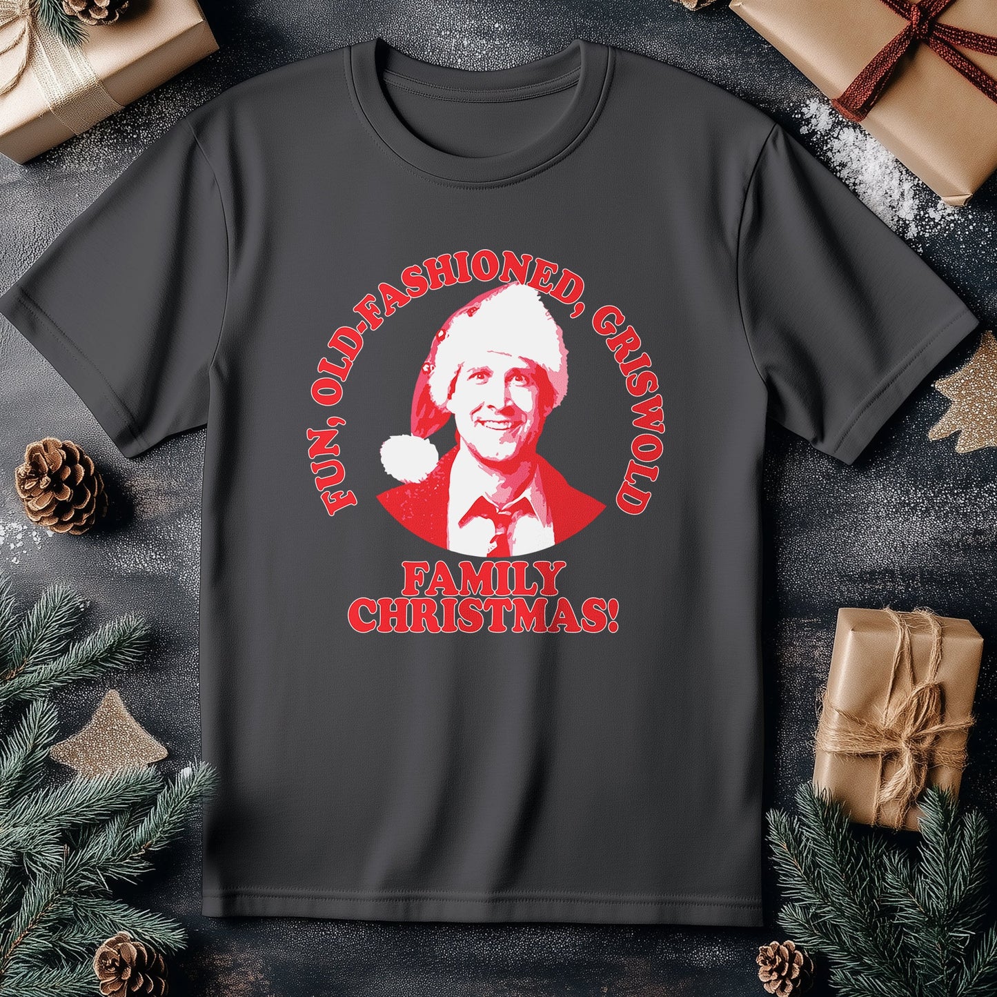 Old Fashioned Griswold Santa T-shirt