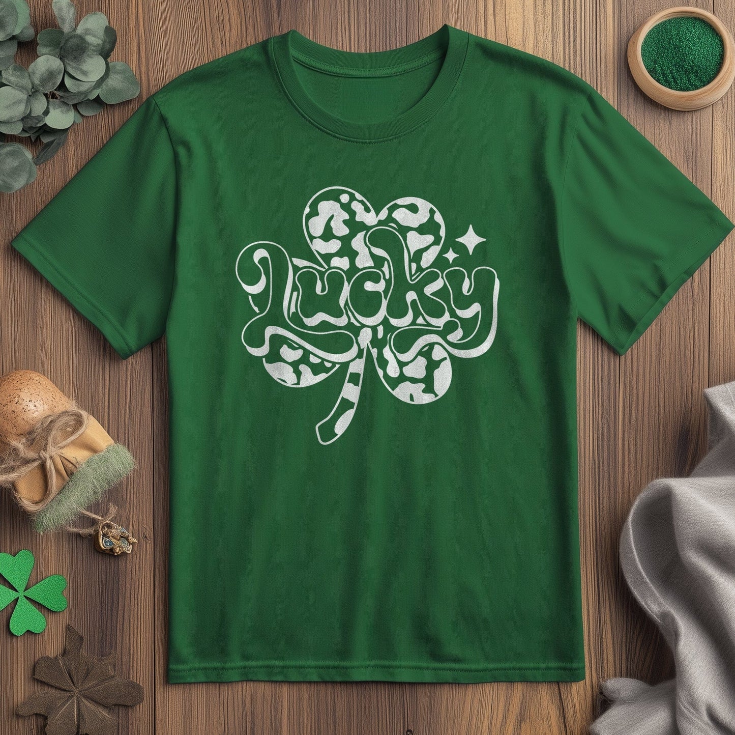 St. Patrick's Day Clover T-Shirt