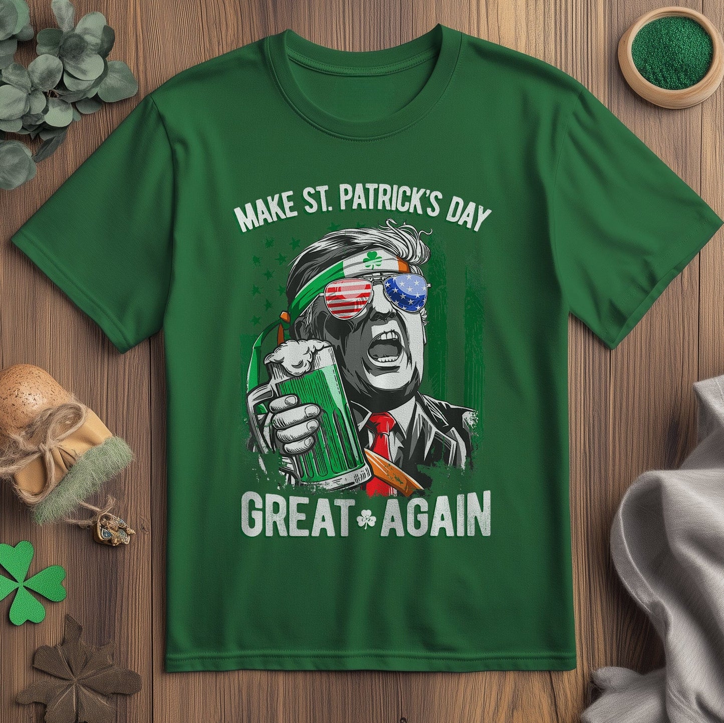 Make St. Patrick's Day Great Again T-Shirt
