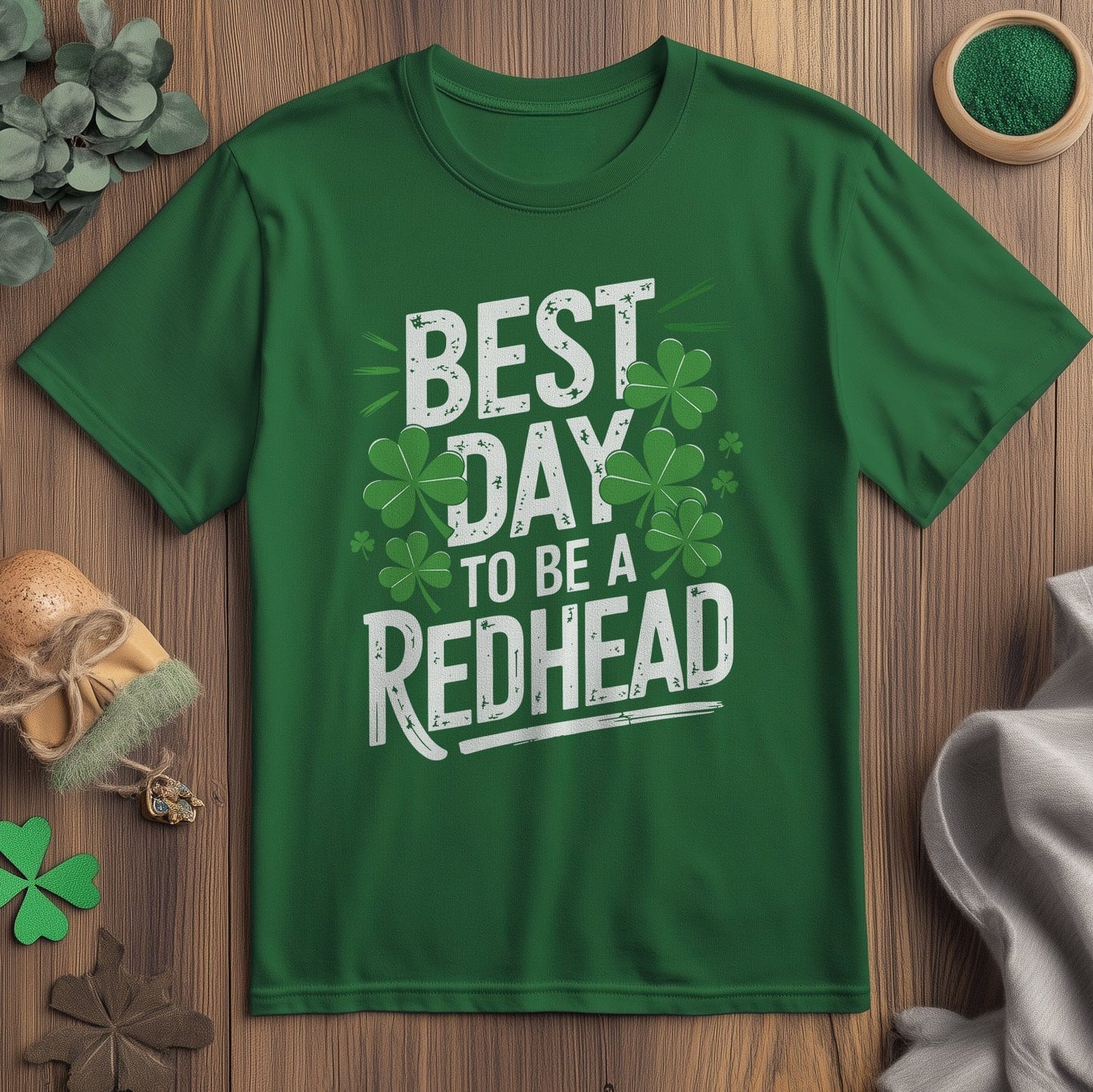 Redhead Vibes Best Day Ever T-Shirt
