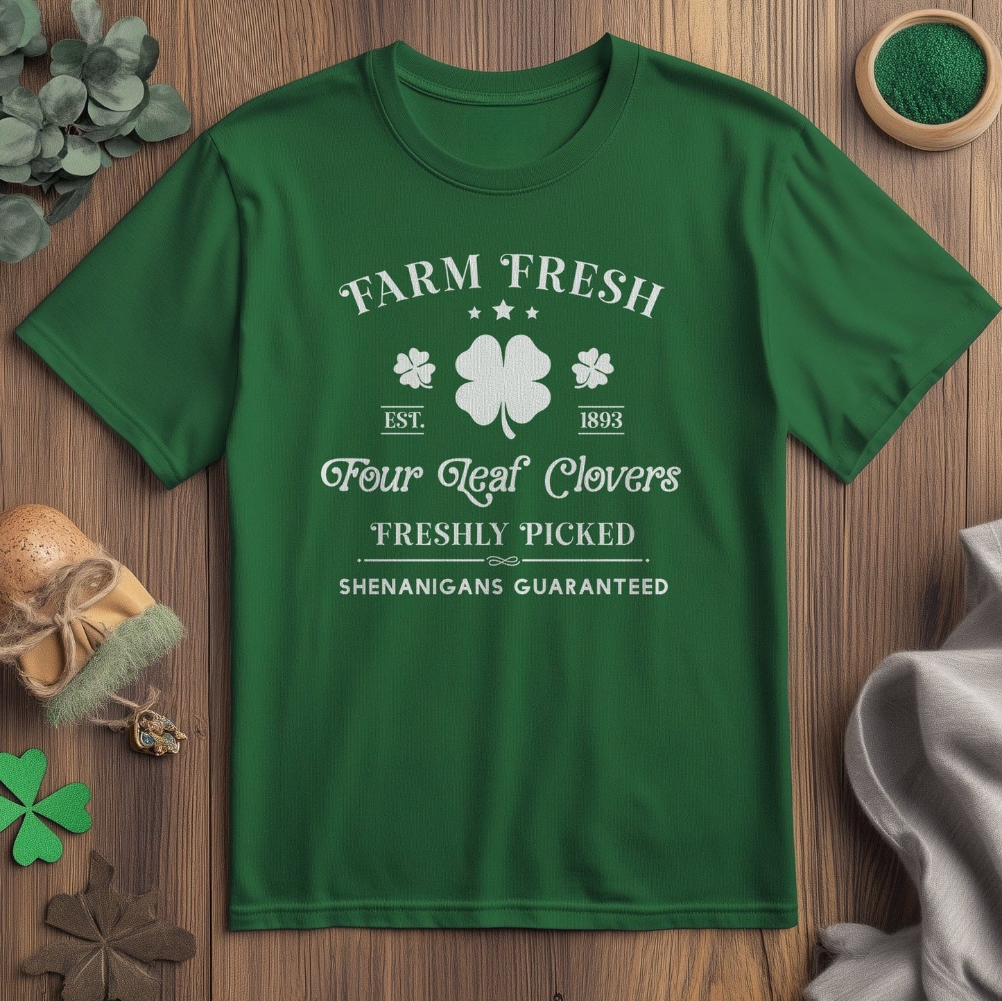 St. Patrick's Shamrock Shenanigans T-Shirt Style001