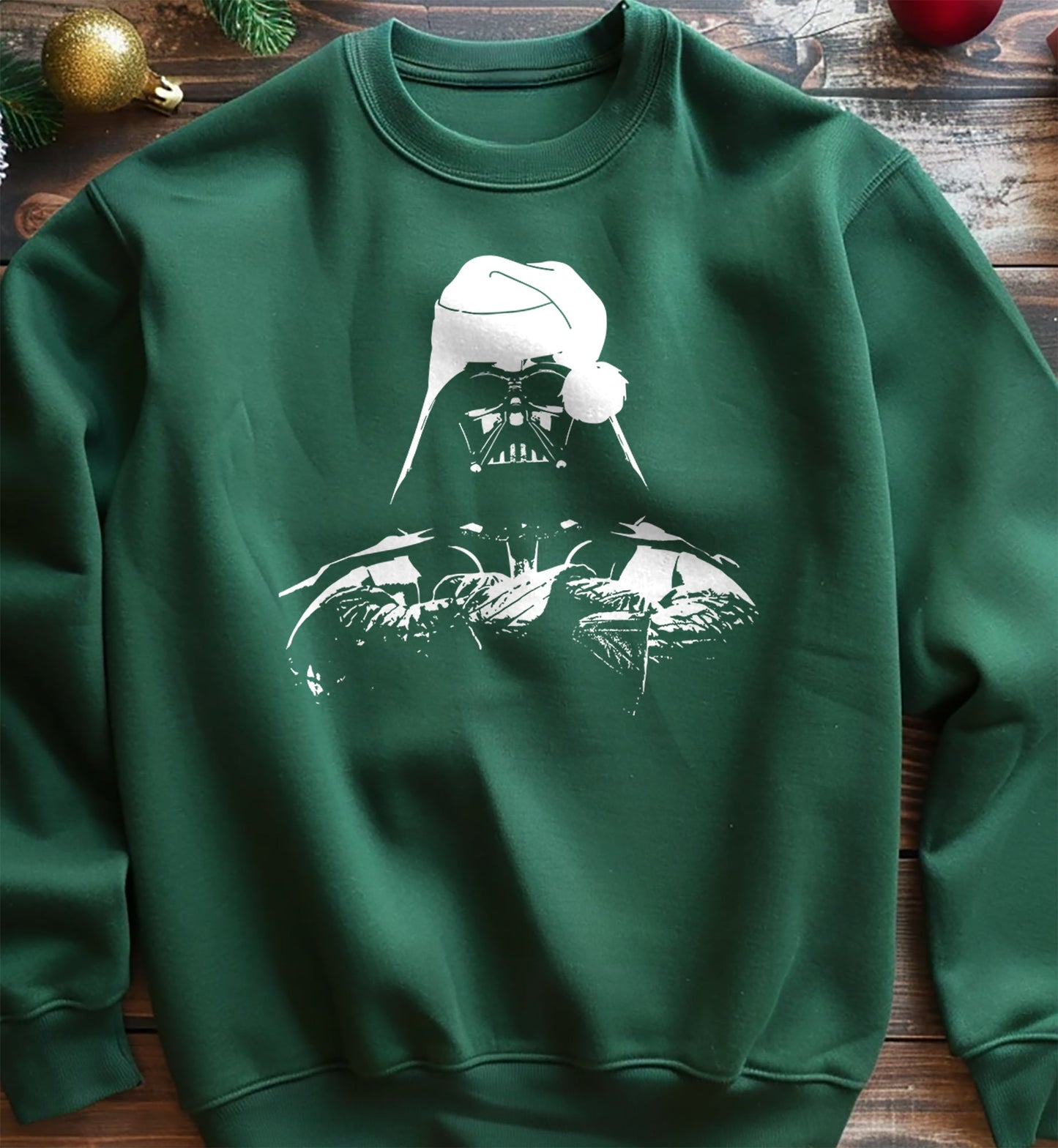 Vader Santa Hat Sweatshirt