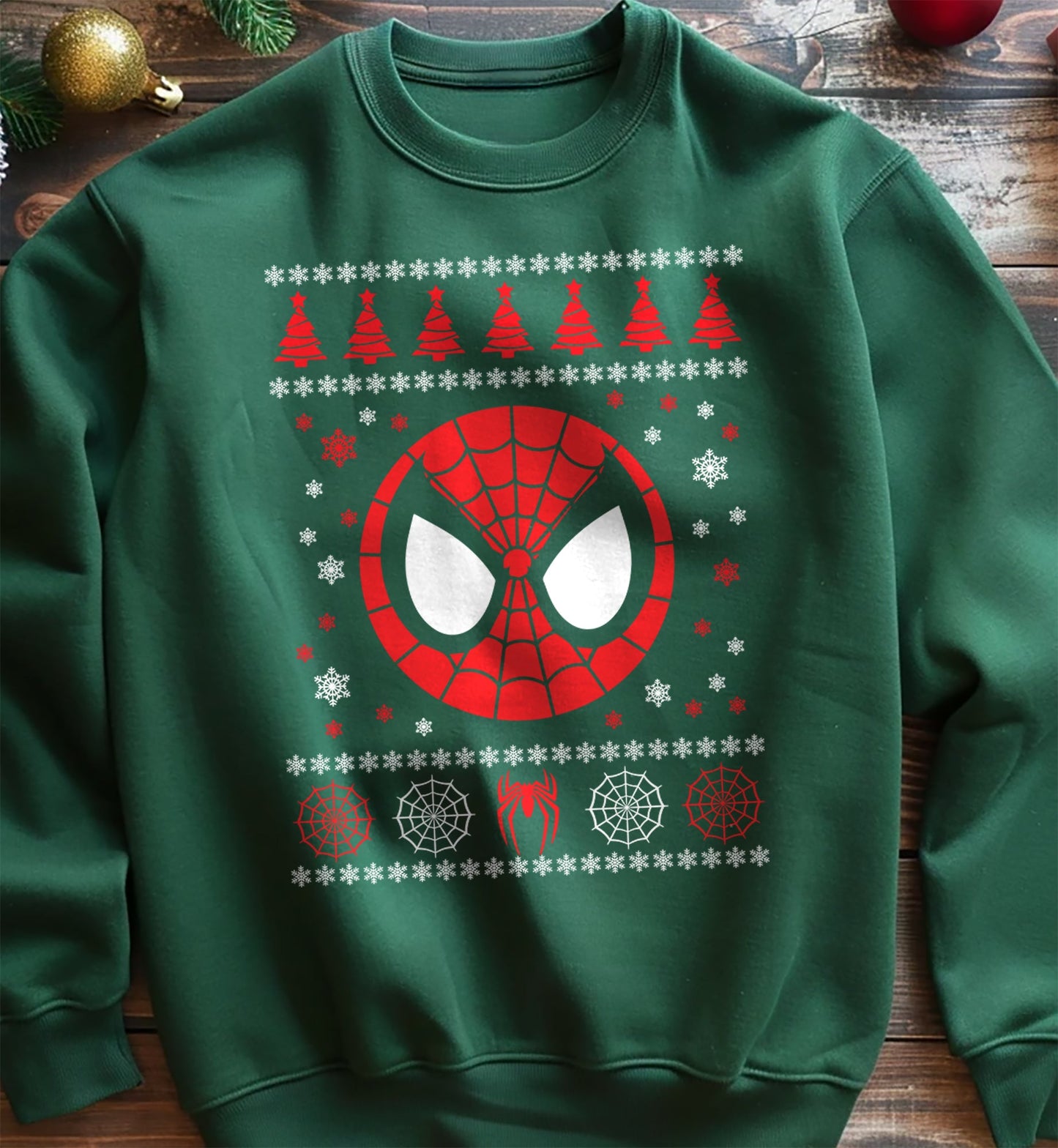 Web-Slinging Holiday Cheer Sweatshirt